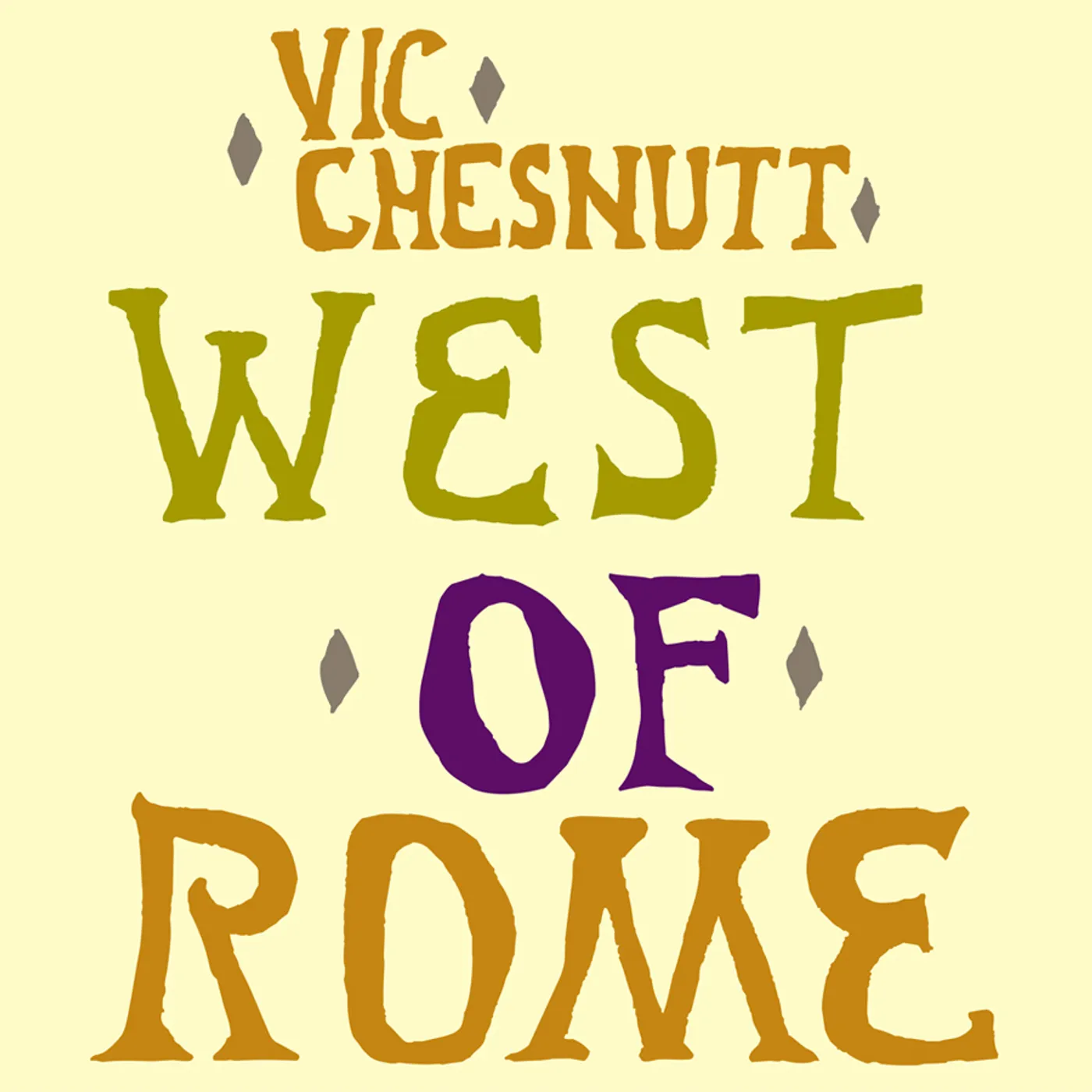 Vic Chesnutt West of Rome Vinyl Record