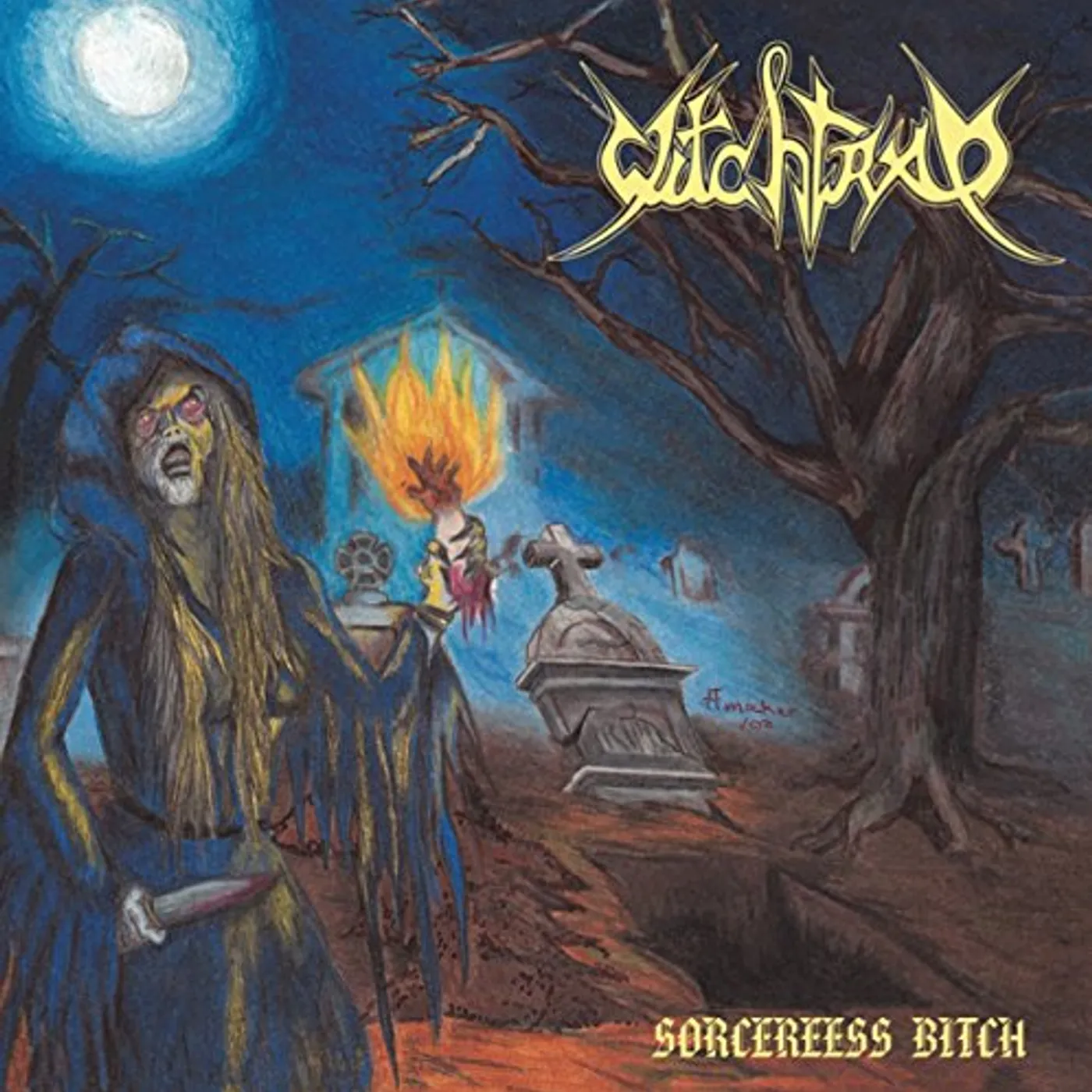 Witchtrap SORCERESS BITCH Vinyl Record