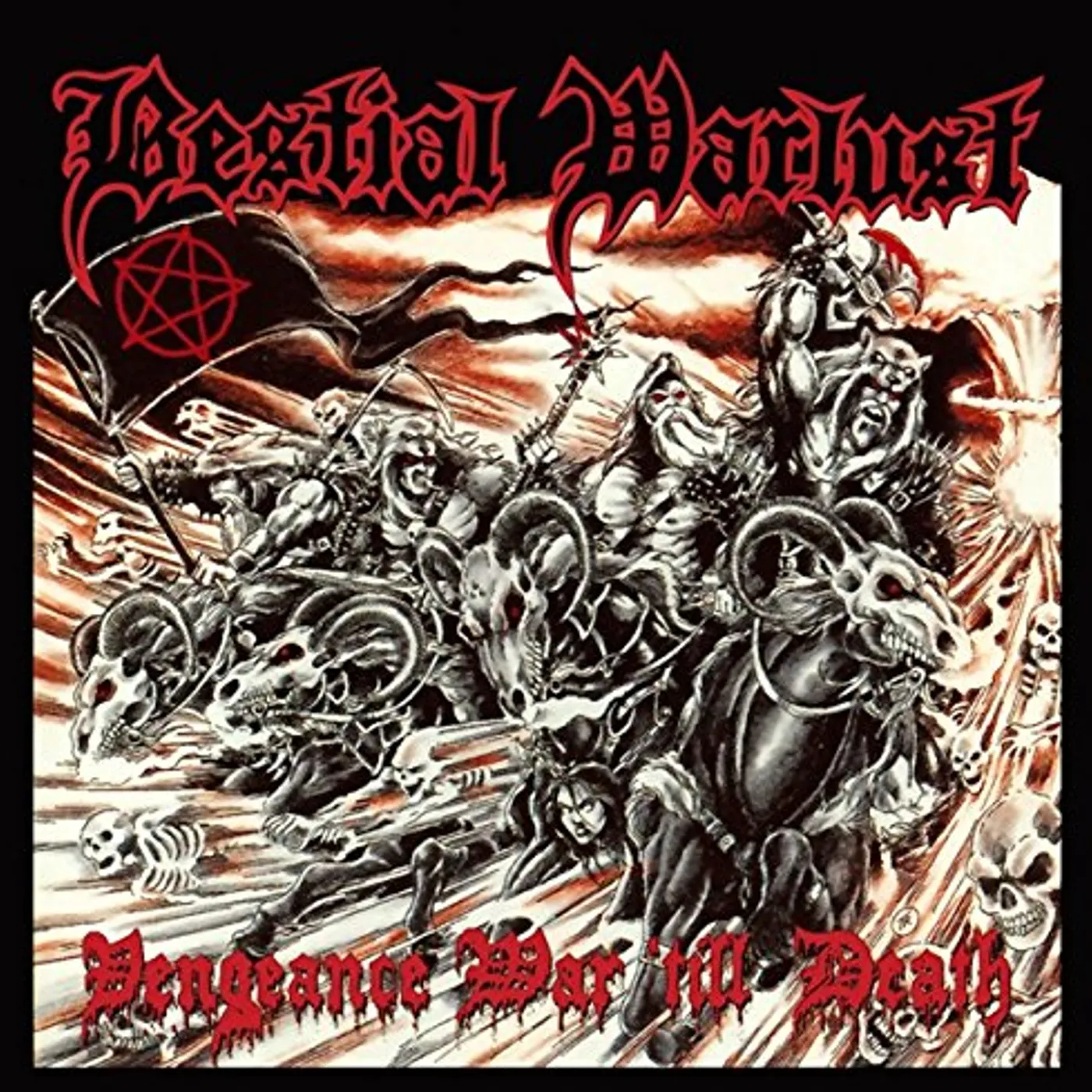 Bestial Warlust VENGEANCE WAR 'TIL DEATH CD
