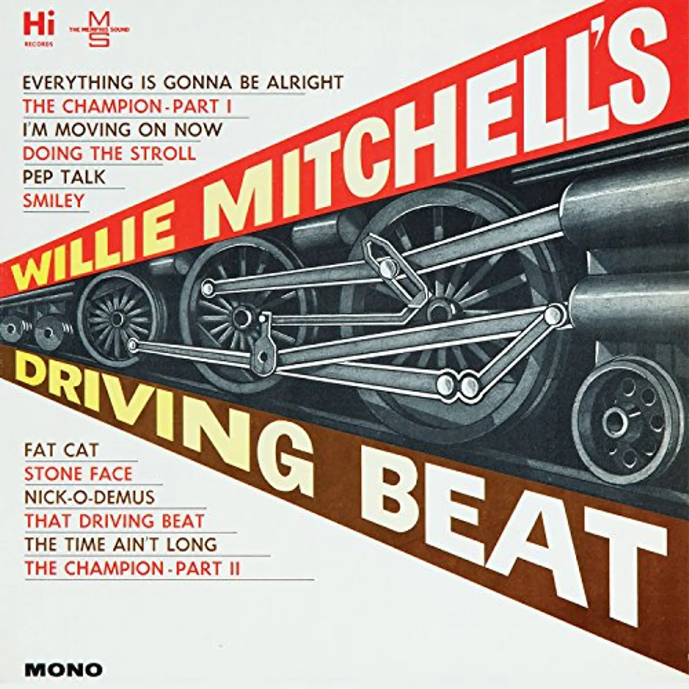 Willie Mitchell's Driving Beat Vinyl Record