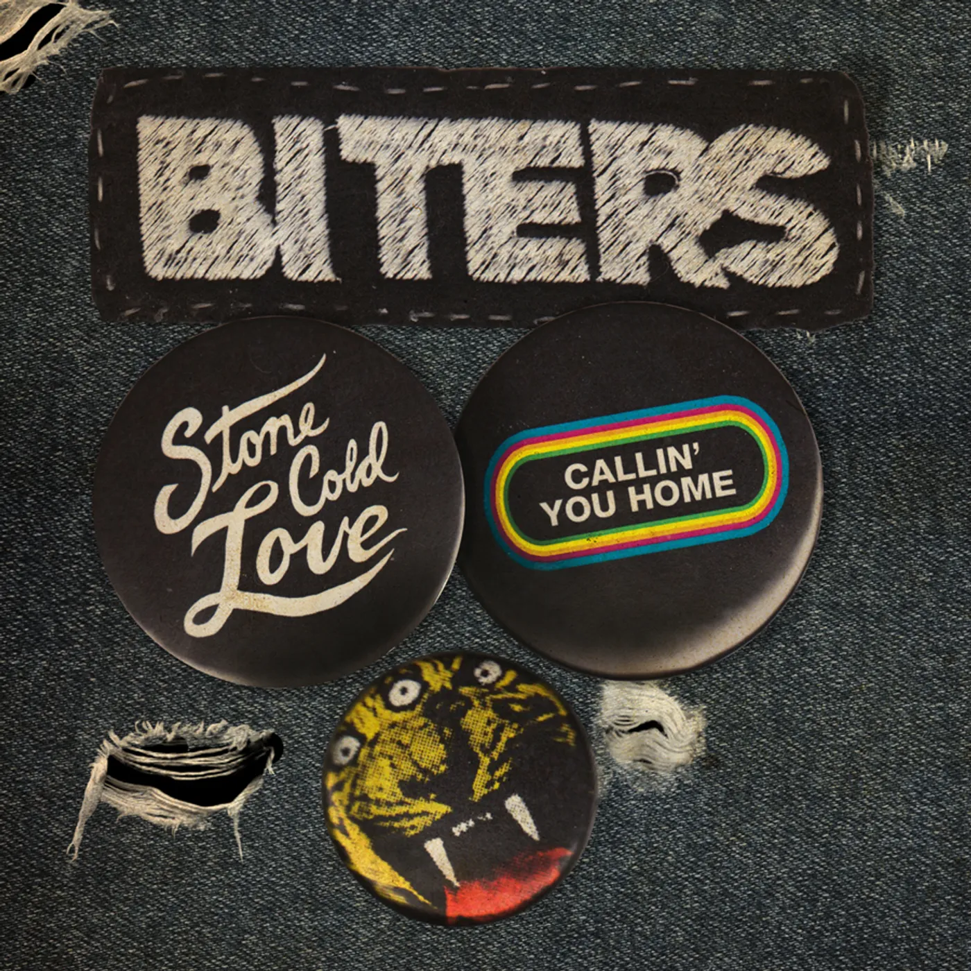 Biters STONE COLD LOVE / CALLIN YOU HOME Vinyl Record