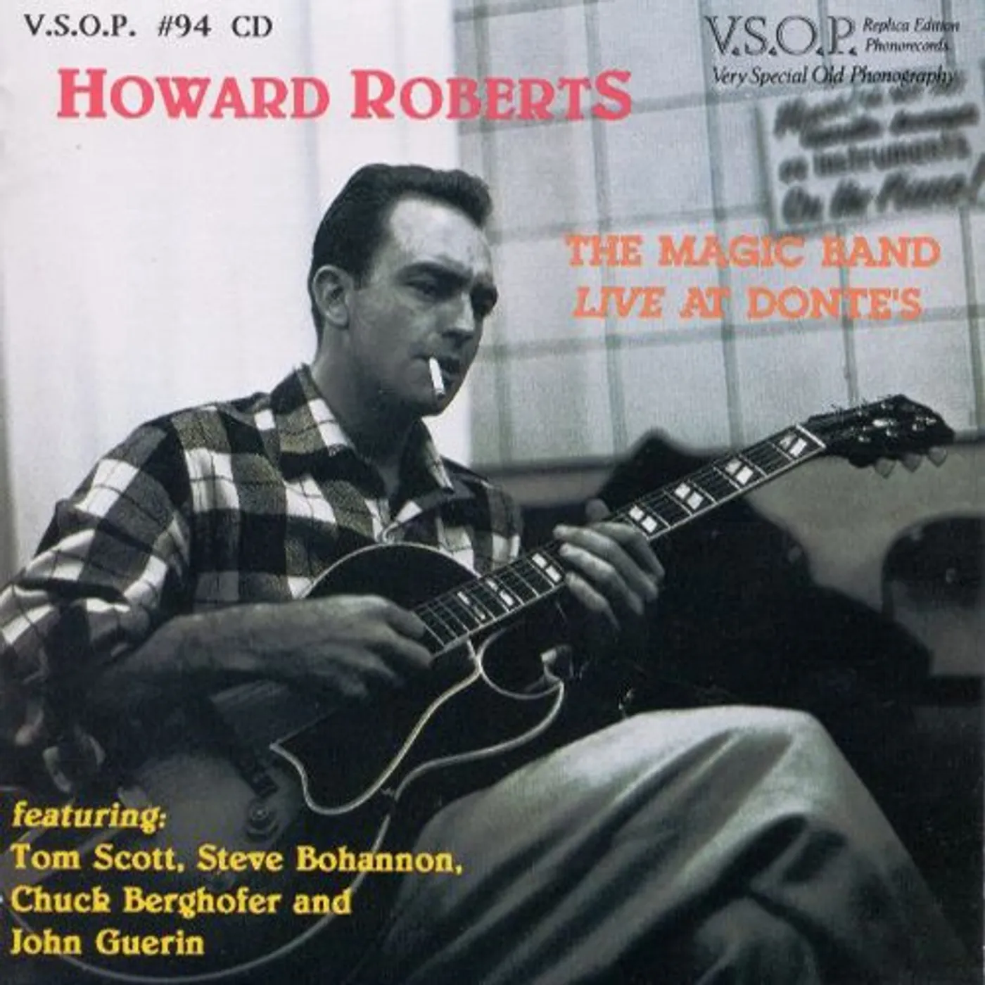 Howard Roberts MAGIC BAND LIVE AT DONTES CD