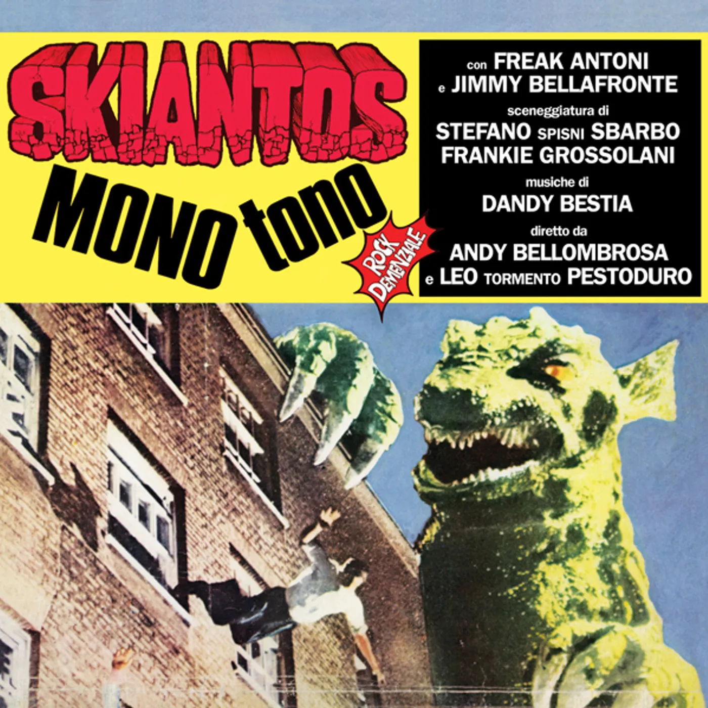 Skiantos Mono Tono Vinyl Record