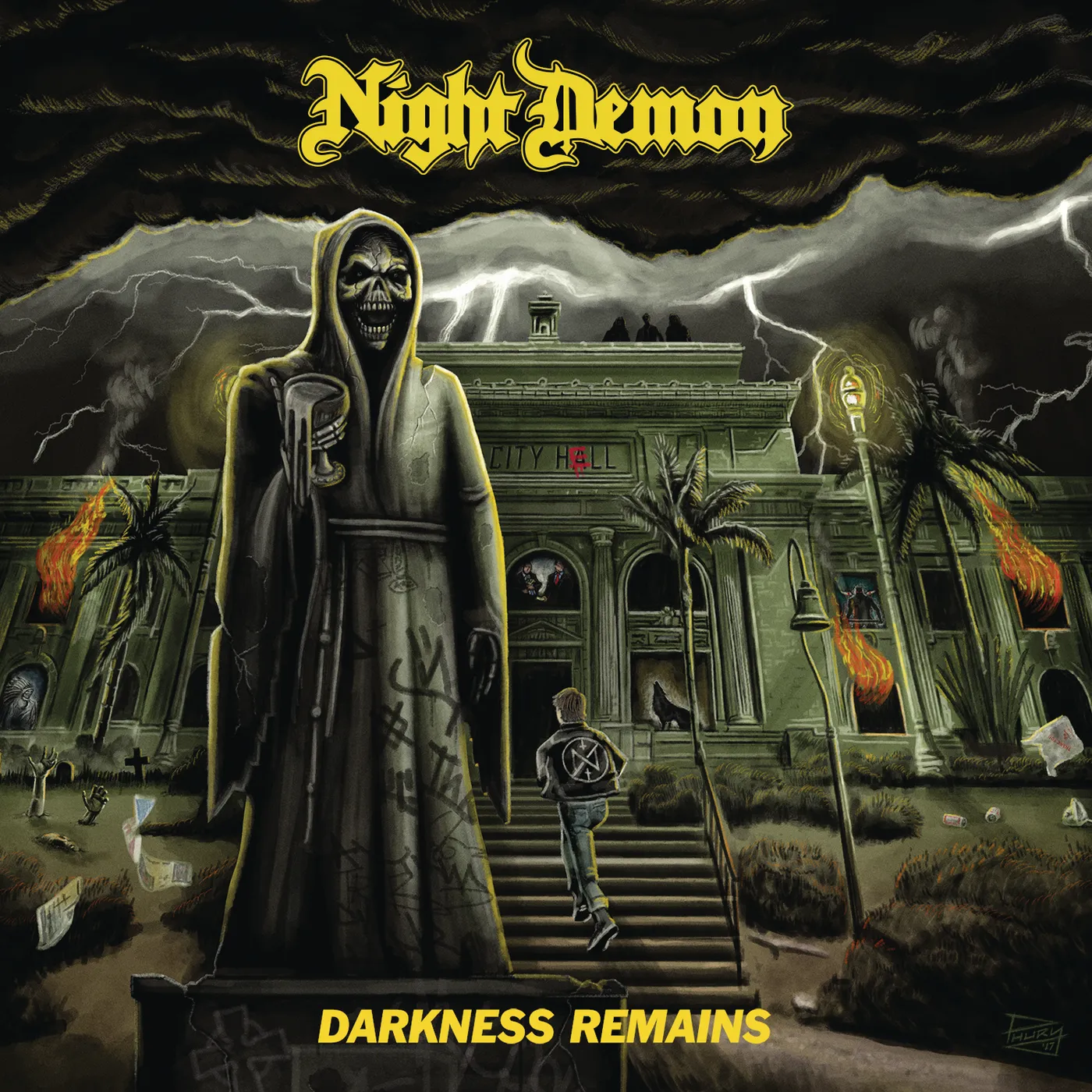 Night Demon DARKNESS REMAINS CD