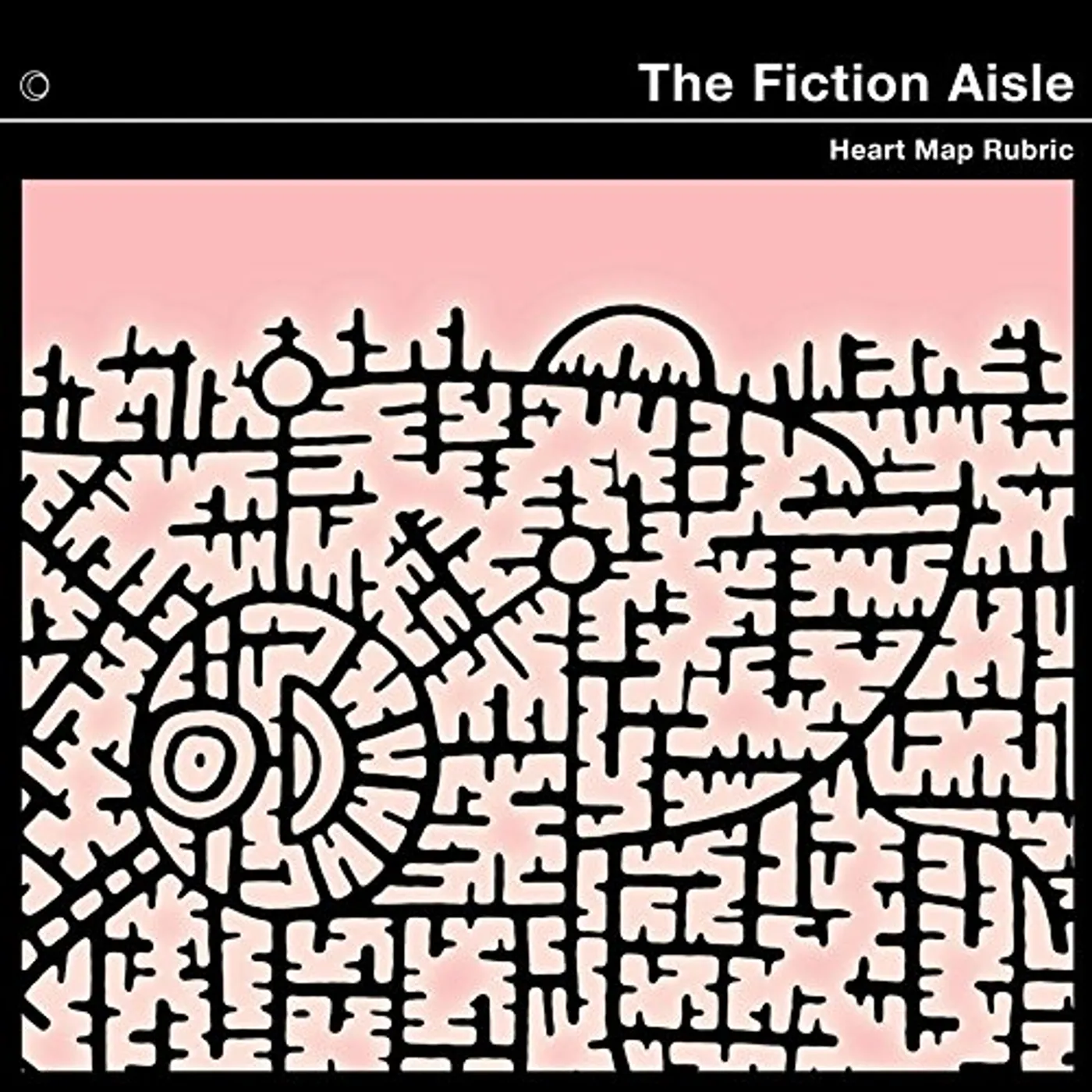 The Fiction Aisle Heart Map Rubric Vinyl Record