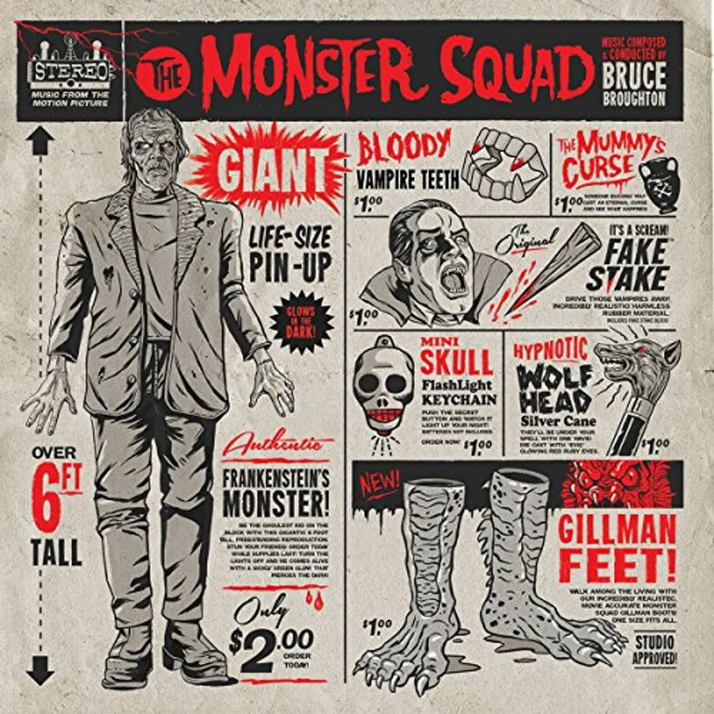 Bruce Broughton MONSTER SQUAD / O.S.T. Vinyl Record