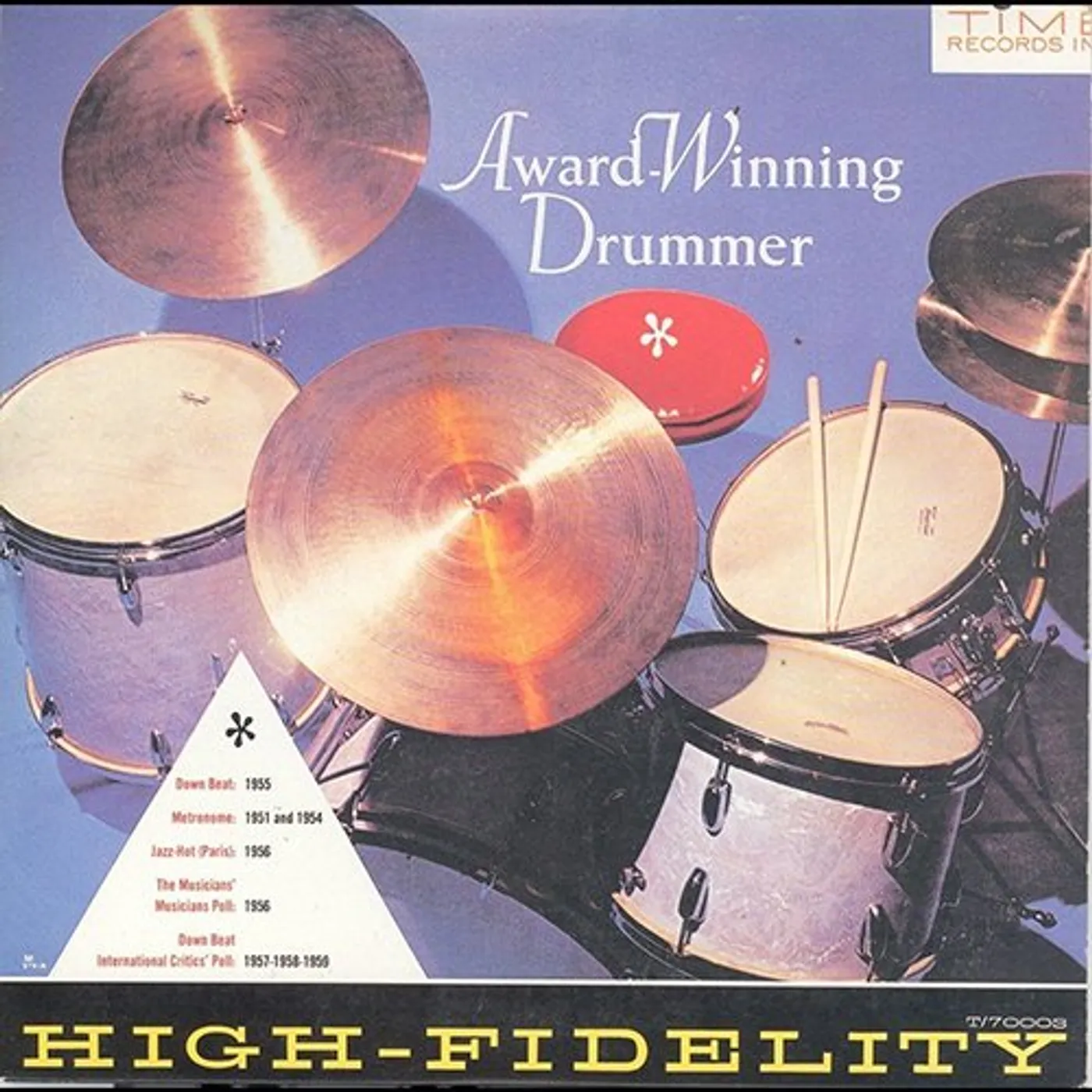 Max Roach AWARD WINNING DRUMMER CD