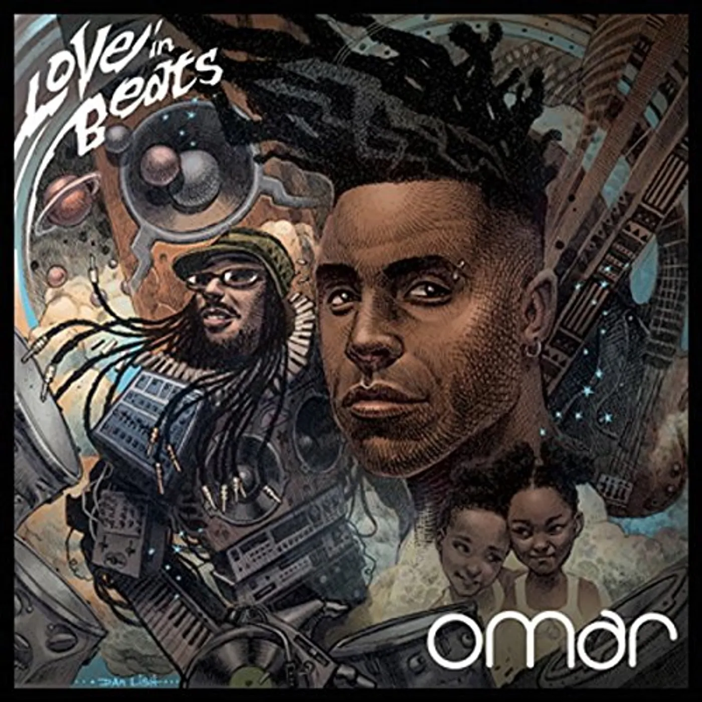 Omar Love in Beats Vinyl Record