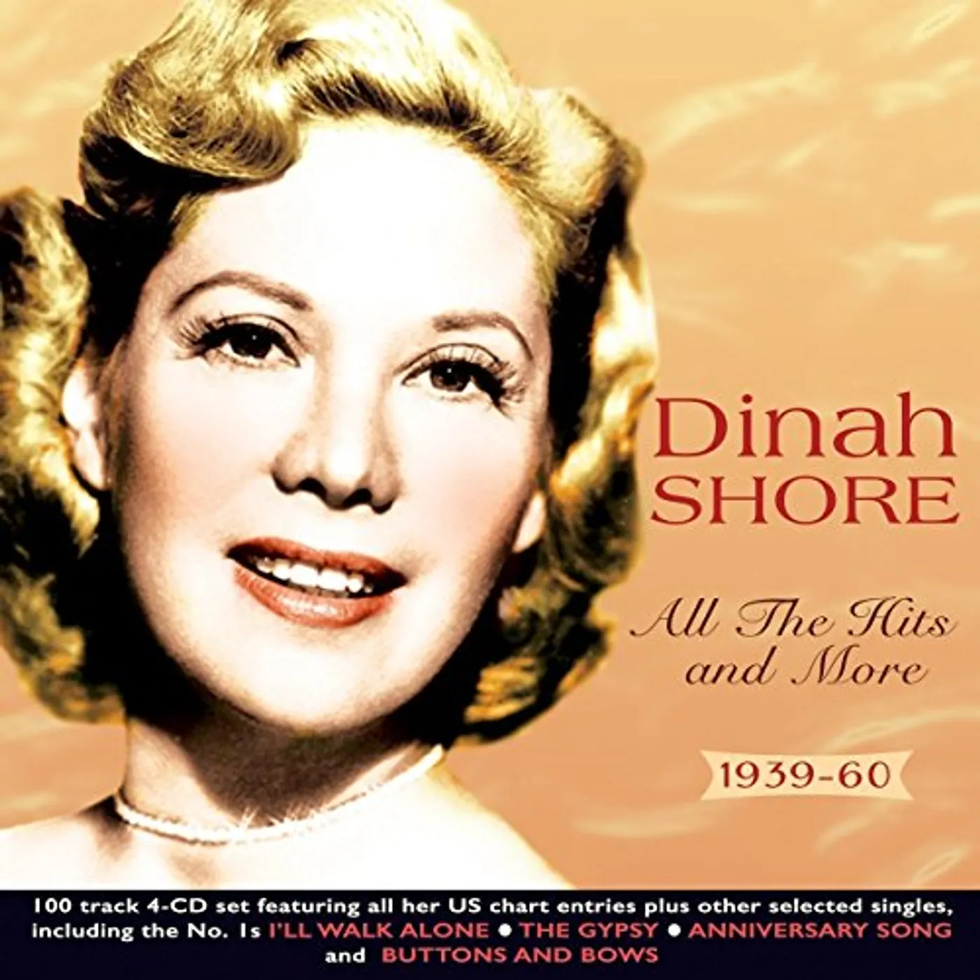 Dinah Shore ALL THE HITS & MORE 1939-60 CD
