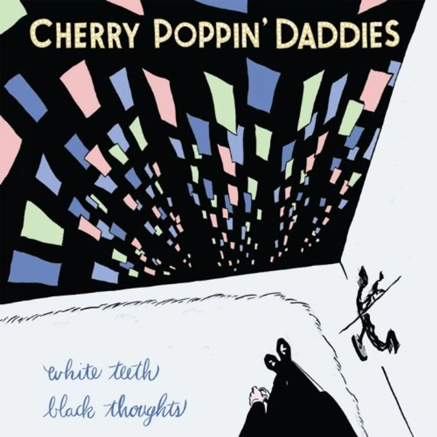 Cherry Poppin' Daddies WHITE TEETH BLACK THOUGHTS (WHITE VINYL) Vinyl Record