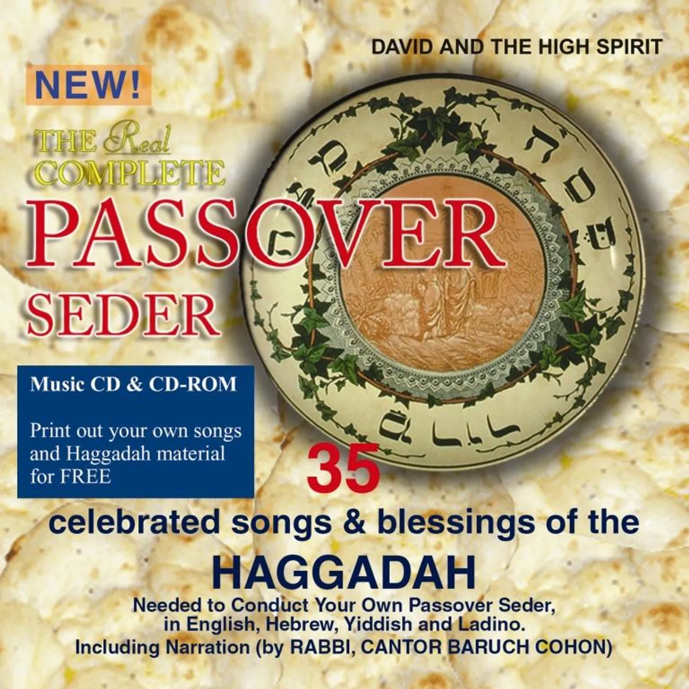 David and the High Spirit 301598 REAL COMPLETE PASSOVER CD