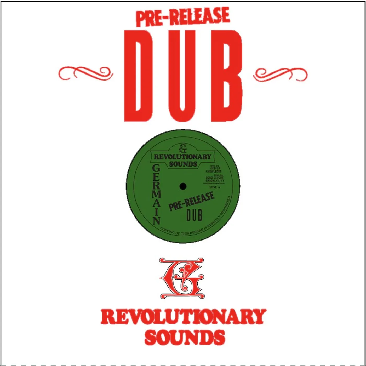 Germain PRE-RELEASE DUB Vinyl Record