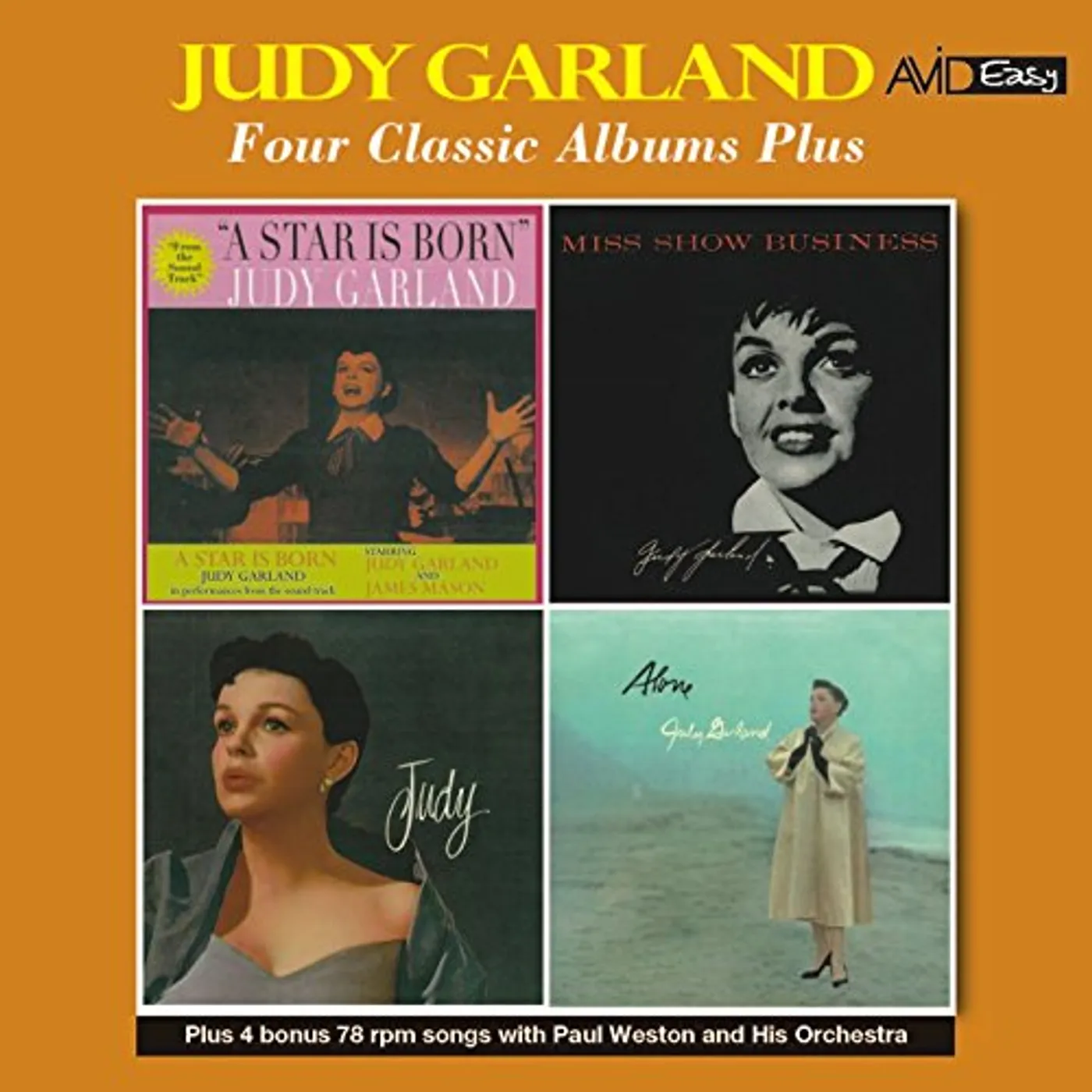 Judy Garland STAR IS BORN / MISS SHOW BUSINESS / JUDY / ALONE CD