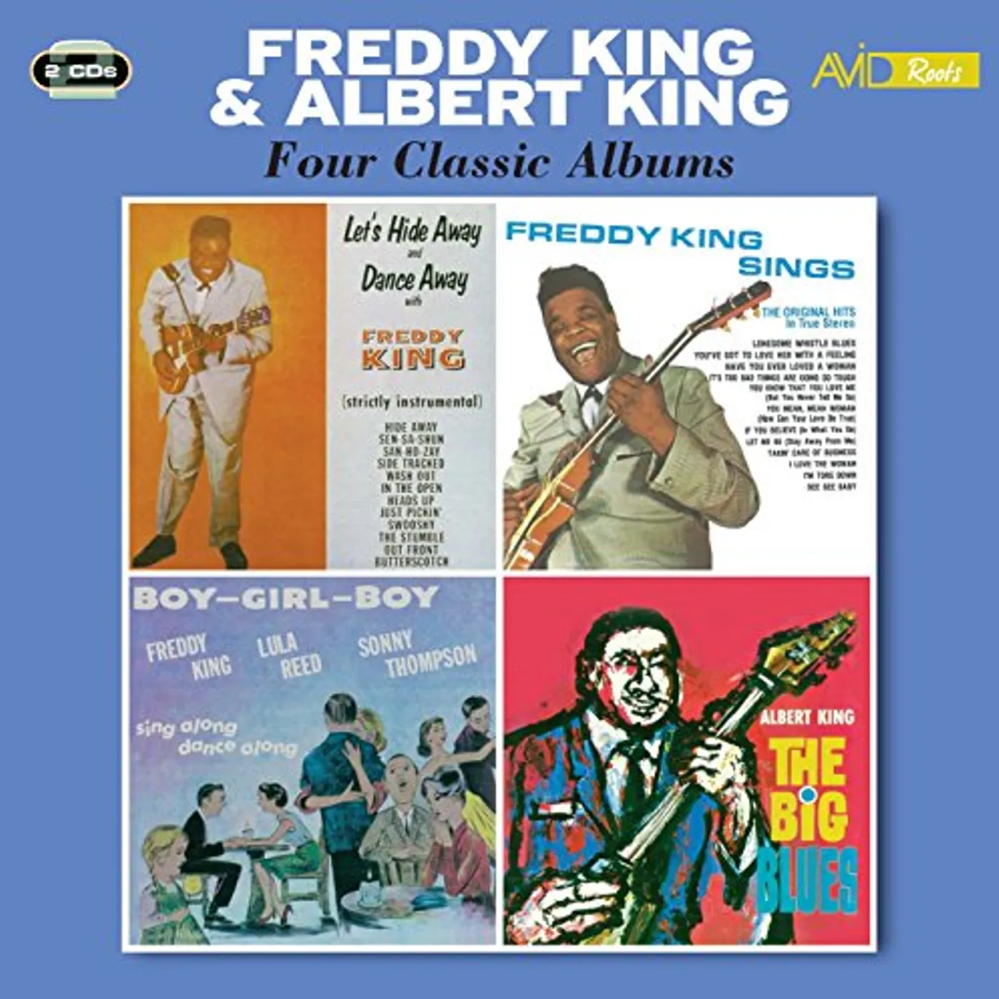 Freddie King LET'S HIDE AWAY & DANCE AWAY / SINGS / BOY GIRL CD