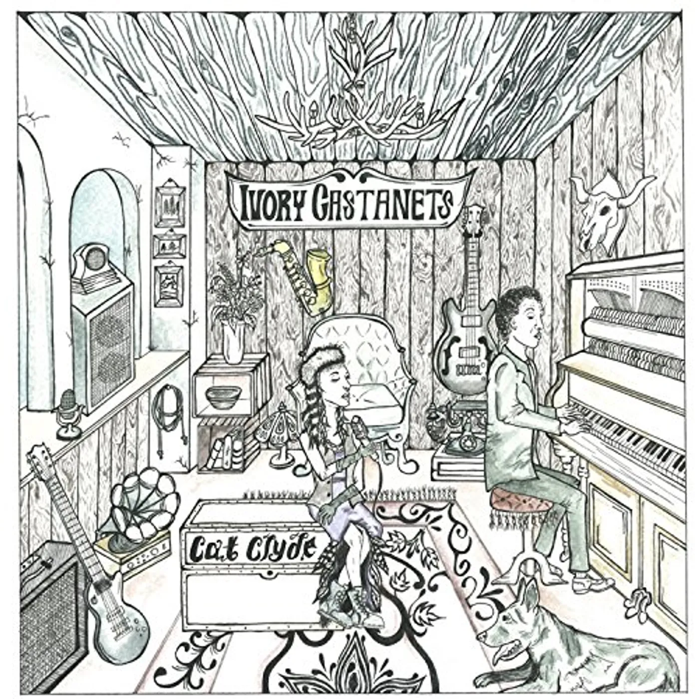 Cat Clyde Ivory Castanets Vinyl Record