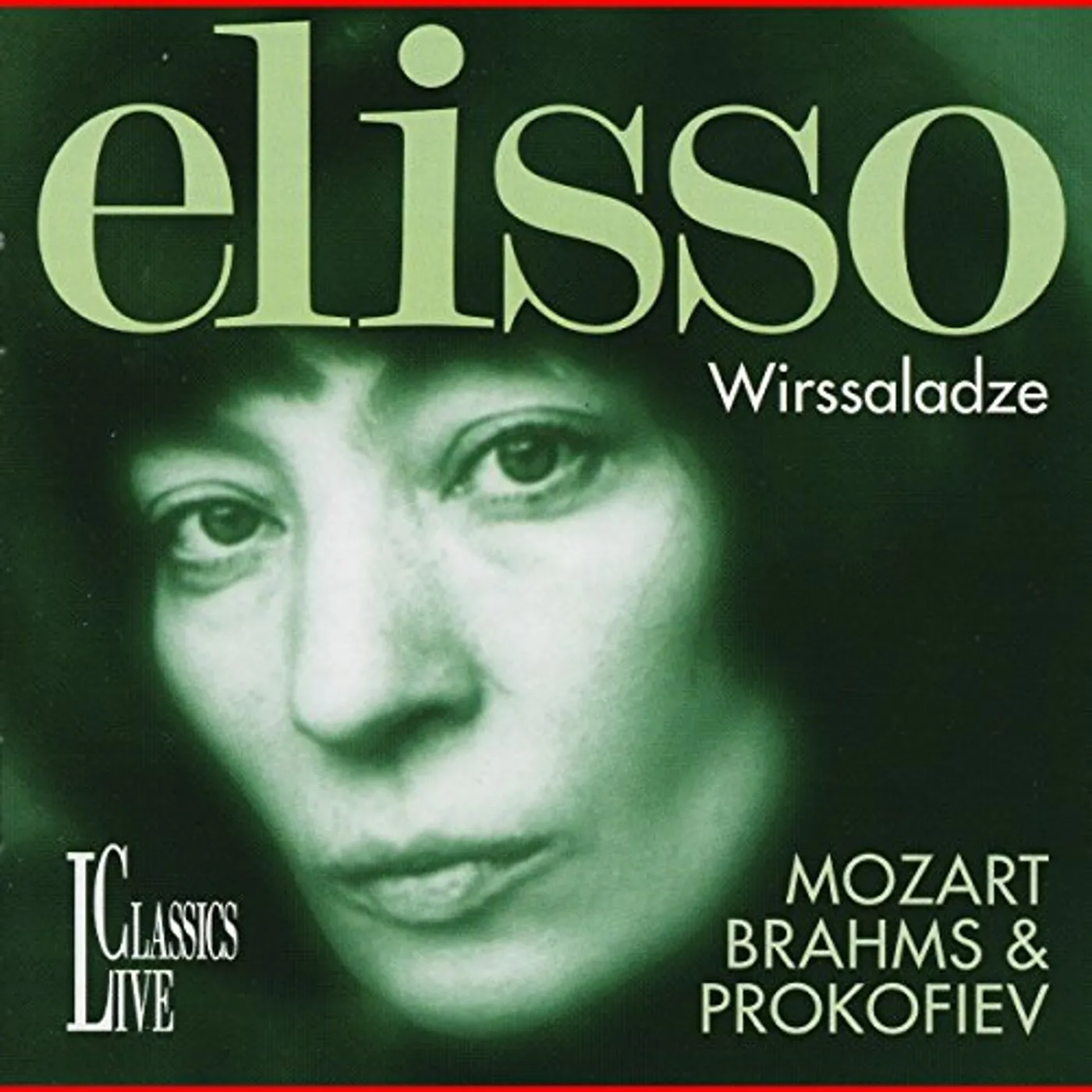 Elisso Wirssaladze MOZART BRAHMS & PROKOFIEV CD