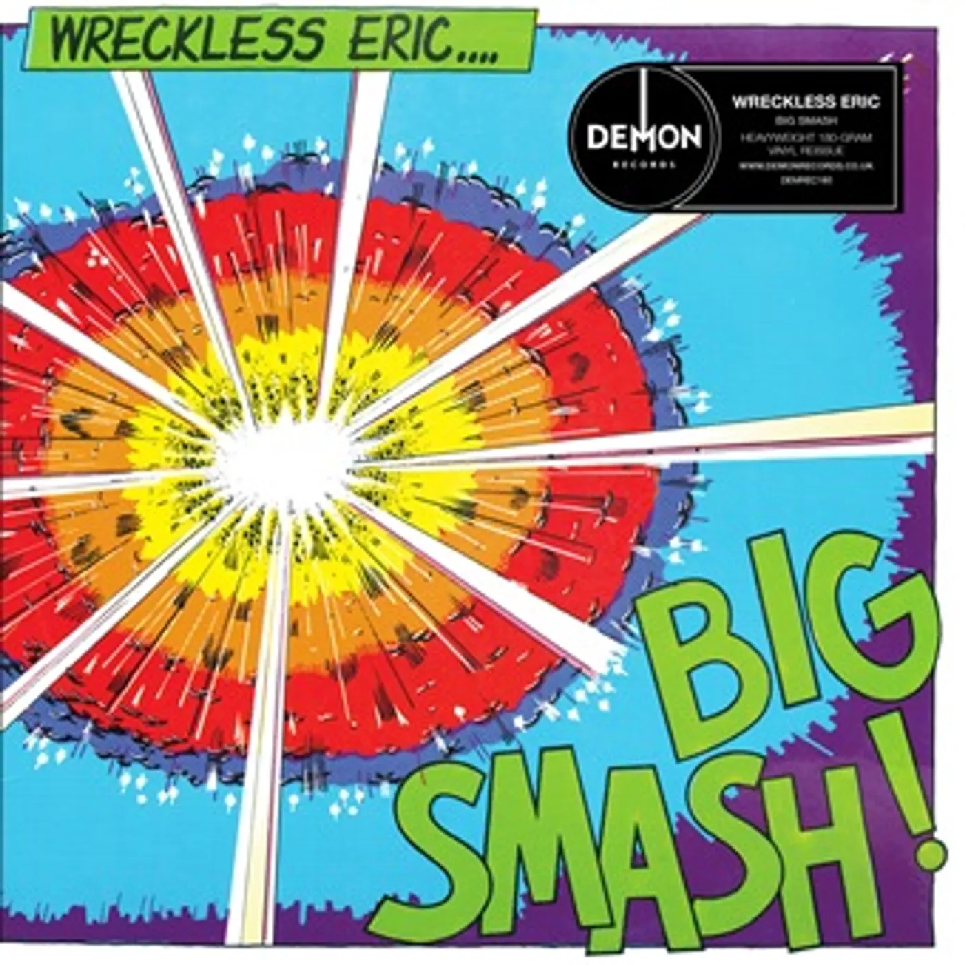 Wreckless Eric Big Smash Vinyl Record