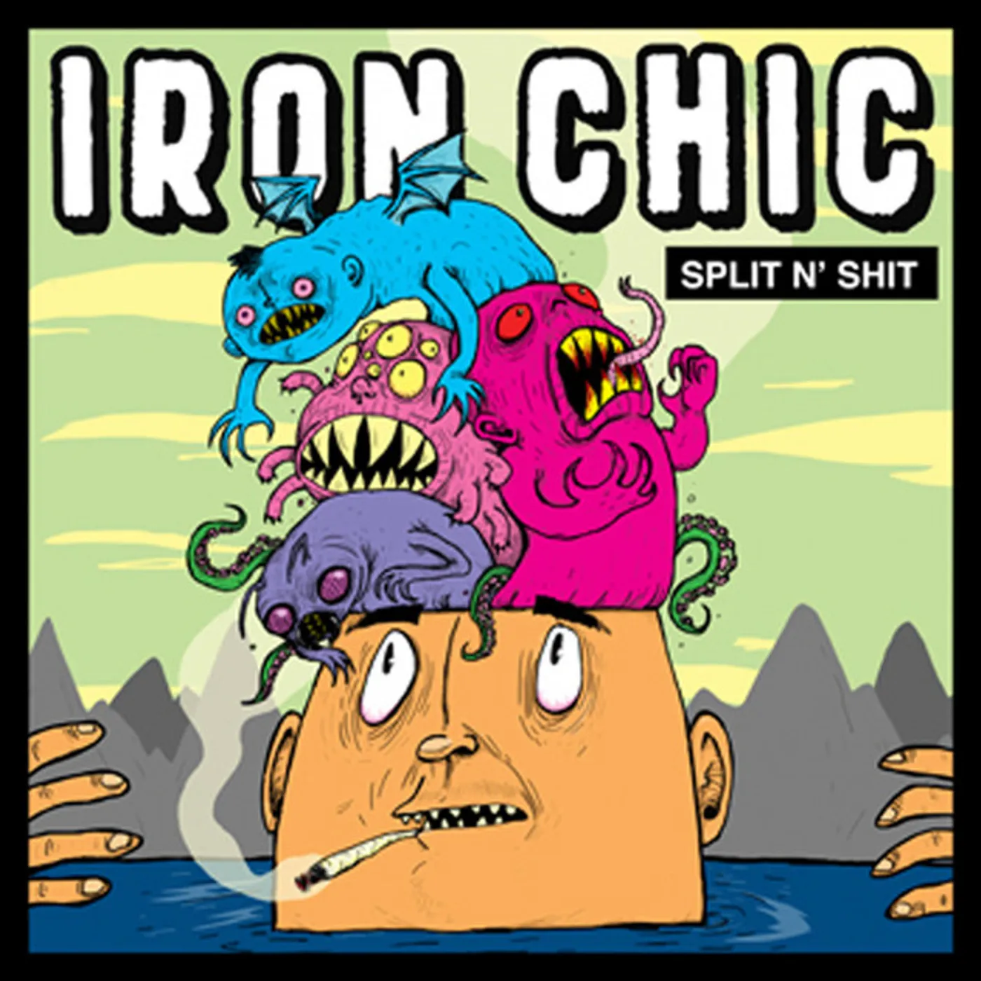 Iron Chic Split N' Shit Vinyl Record
