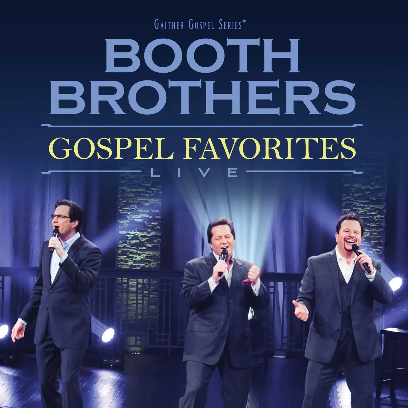 The Booth Brothers GOSPEL FAVORITES LIVE CD