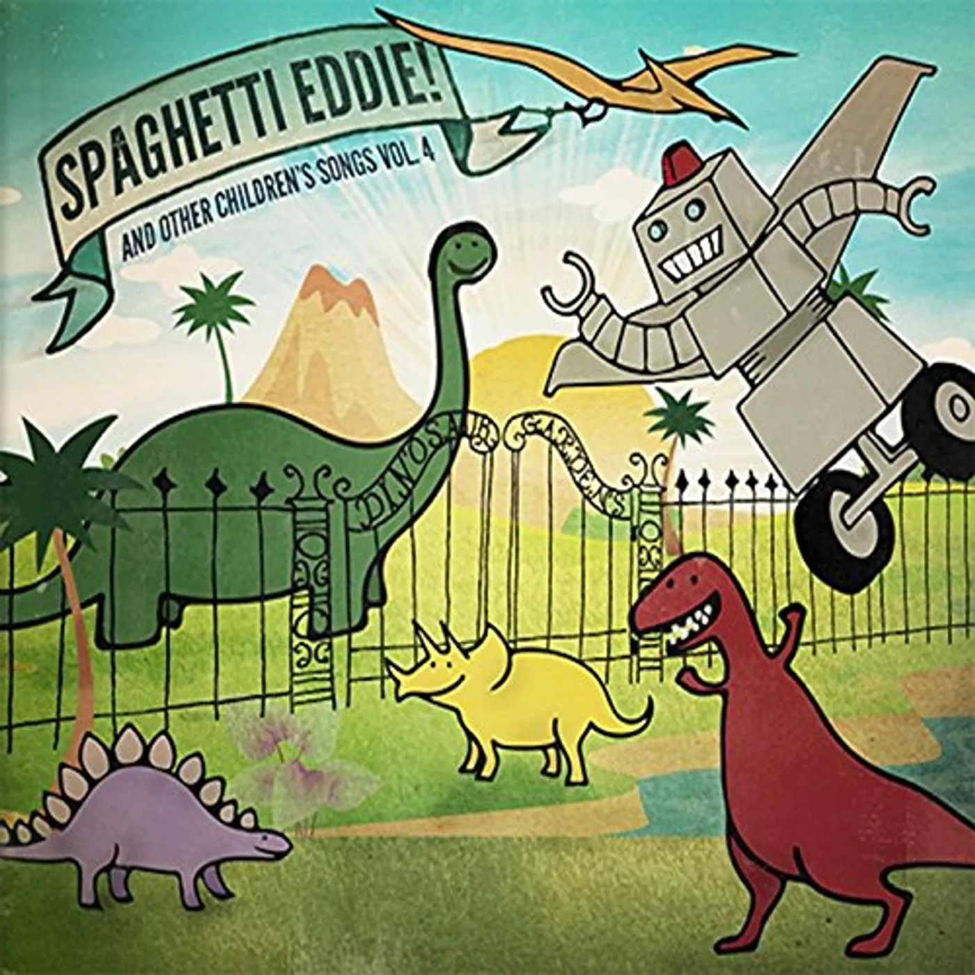 Brendan Parker SPAGHETTI EDDIE & OTHER CHILDREN'S SONGS 4 CD