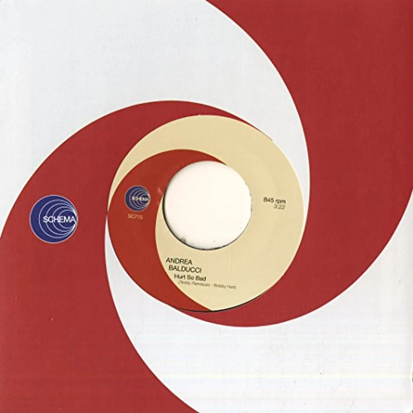 Andrea Balducci SPOOKY / HURT SO BAD Vinyl Record