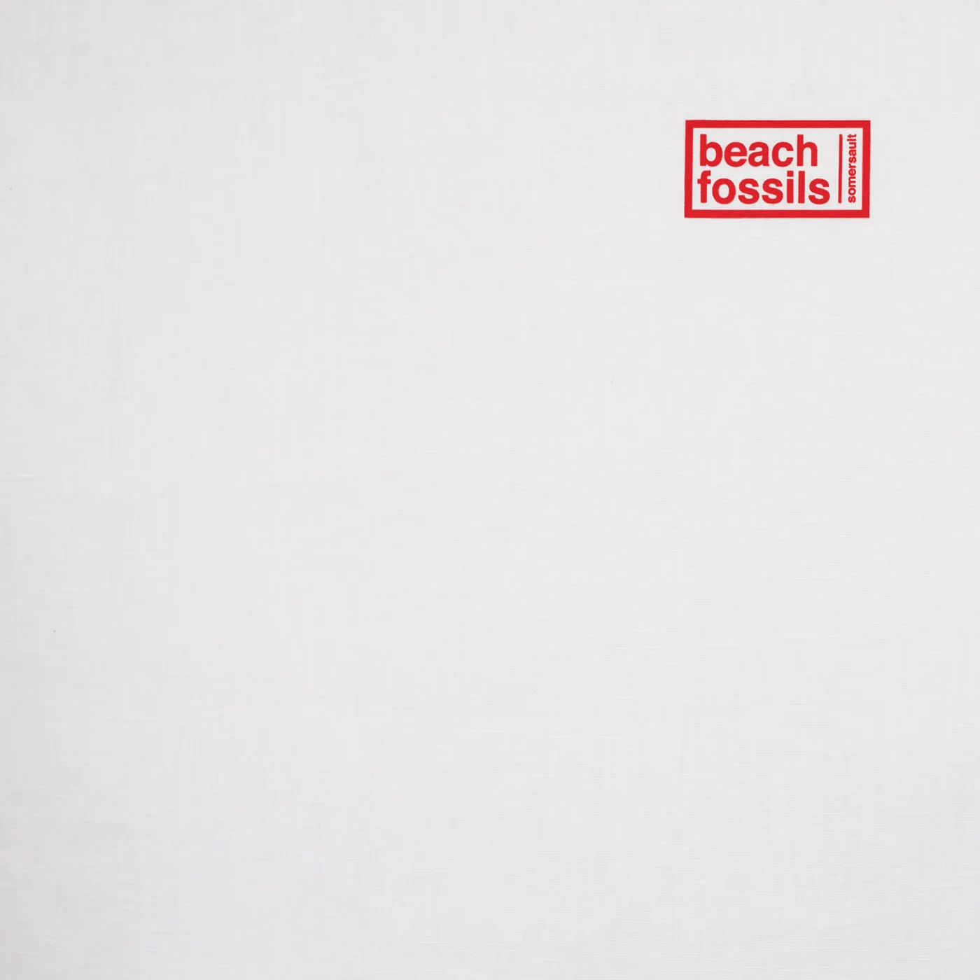 Beach Fossils SOMERSAULT CD