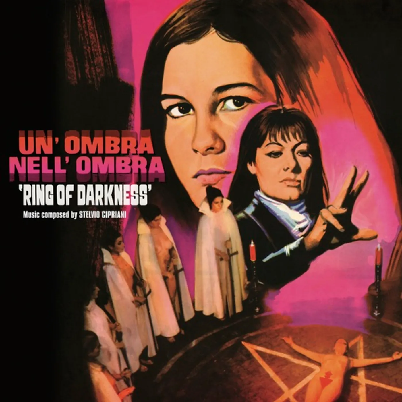Stelvio Cipriani UN'OMBRA NELL'OMBRA (RING OF DARKNESS) / Original Soundtrack Vinyl Record