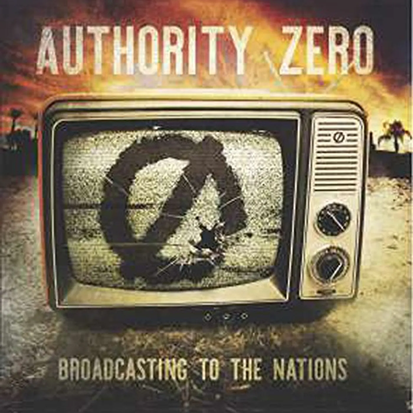 Authority Zero BROADCASTING TO THE NATION Vinyl Record