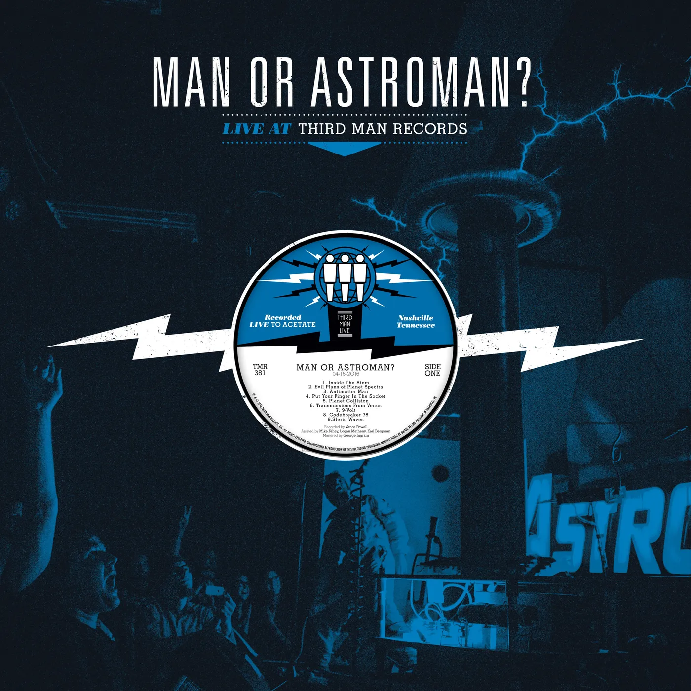 Man Or Astro-Man? Live at Third Man Records Vinyl Record
