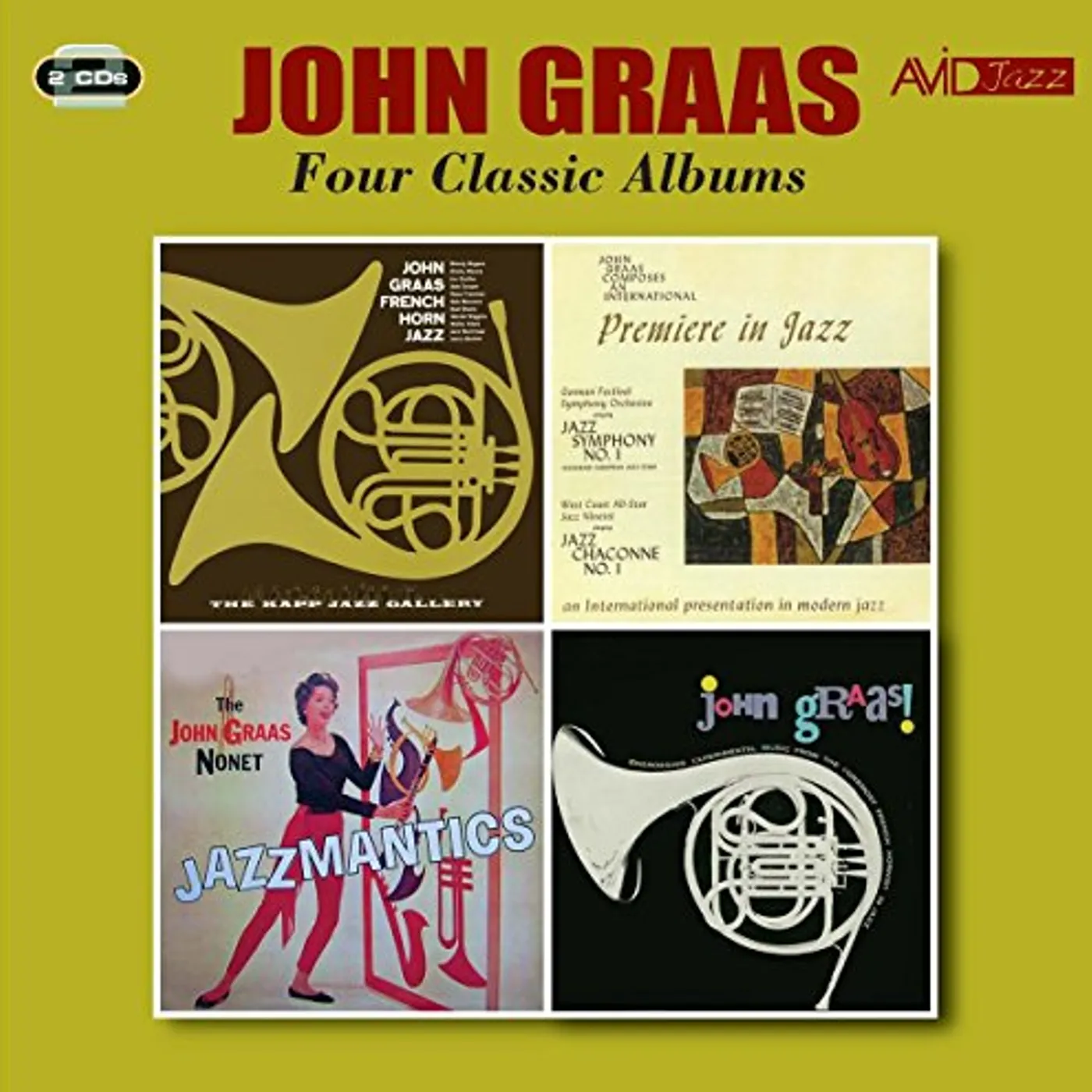 FRENCH HORN MUSIC / JOHN GRAAS / JAZZMATICS CD