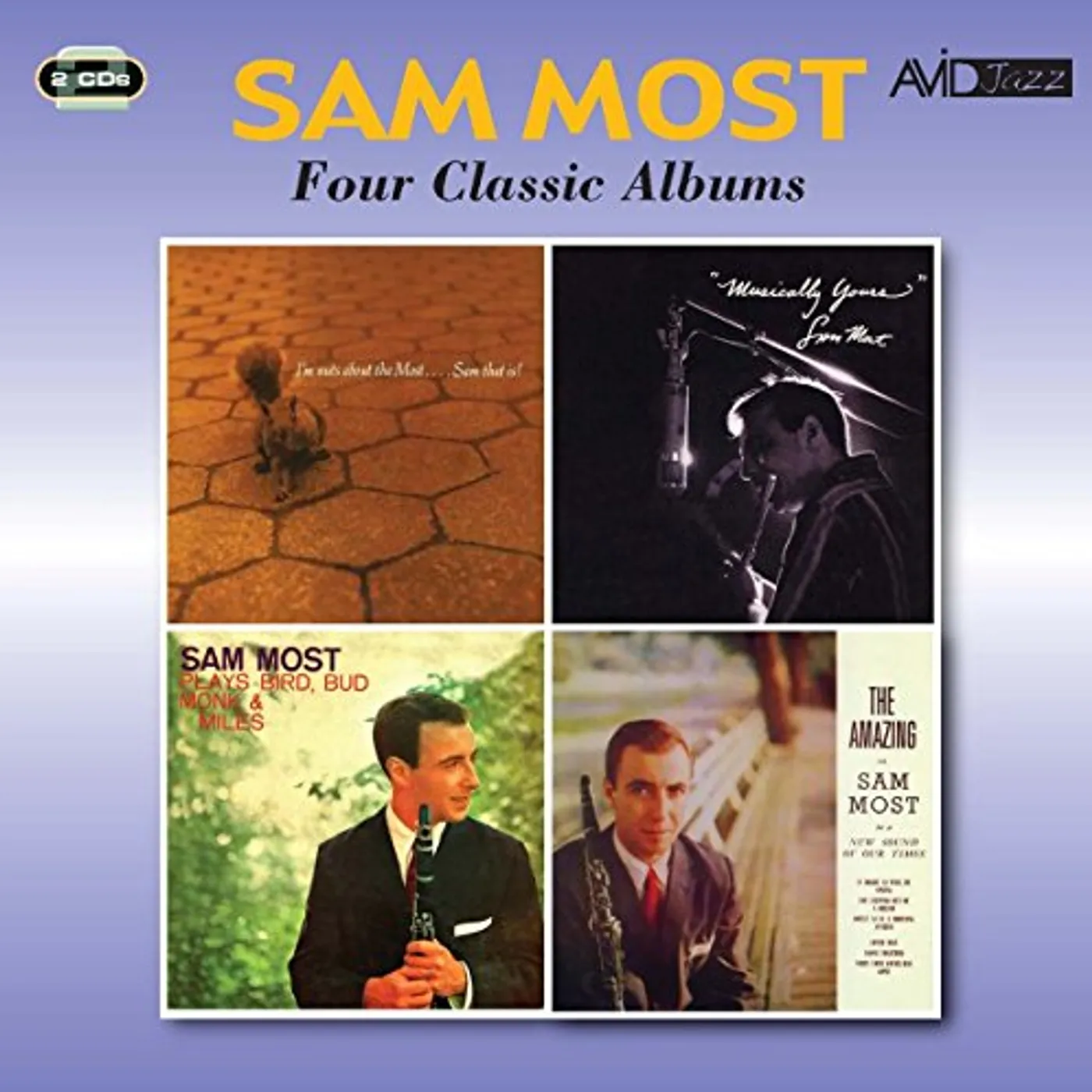Sam Most I'M NUTS ABOUT THE MOSTSAM THAT IS / MUSICALLY CD