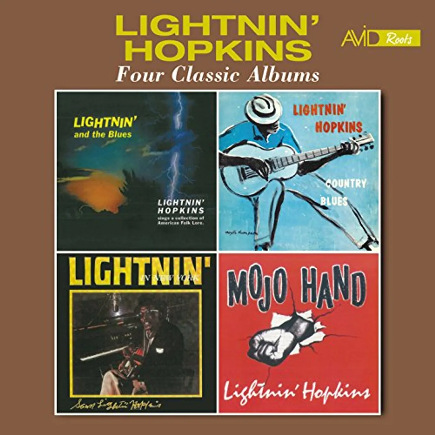 Lightnin' Hopkins LIGHTNIN' & THE BLUES / COUNTRY BLUES / IN NEW CD