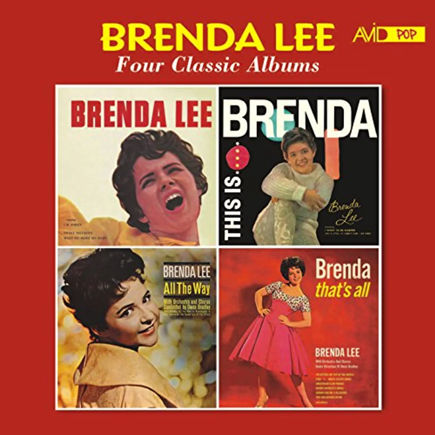 BRENDA LEE / THIS IS BRENDA / ALL THE WAY CD