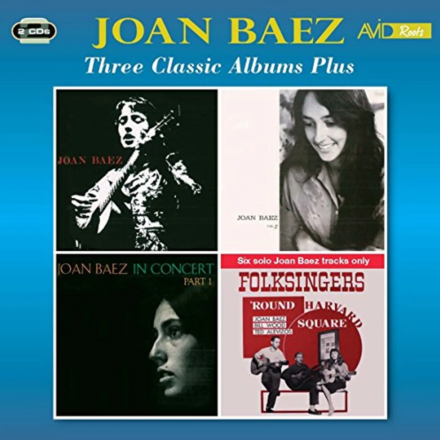 JOAN BAEZ / JOAN BAEZ 2 / IN CONCERT PART 1 CD