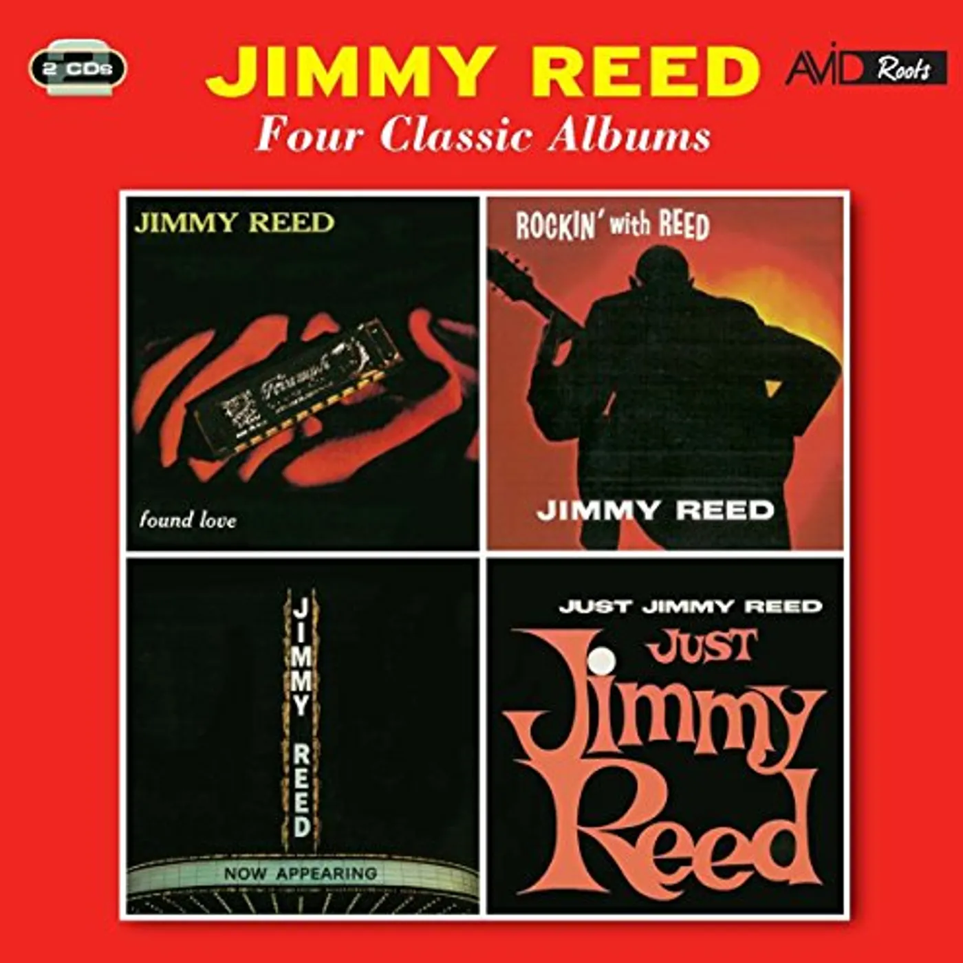 Jimmy Reed FOUND LOVE / ROCKIN' WITH JIMMY / NOW APPEARING CD