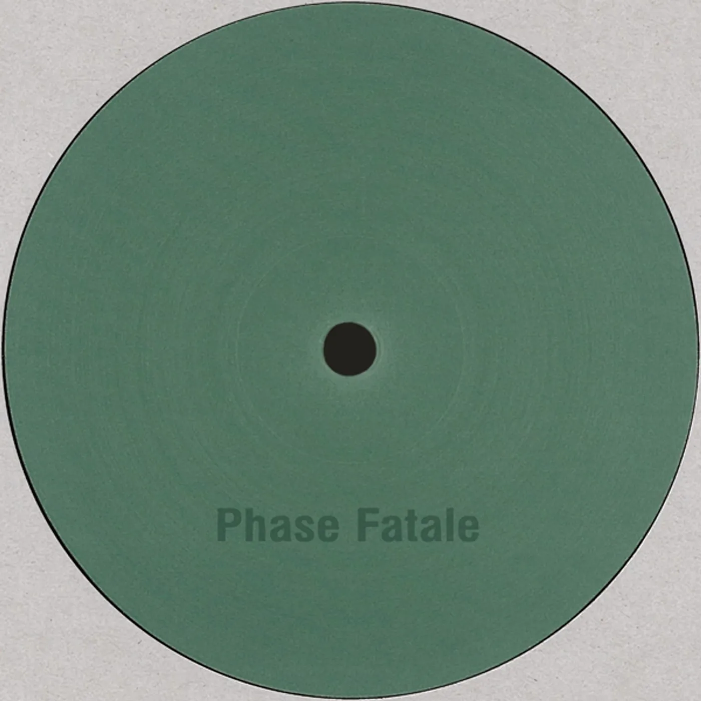 Phase Fatale Anubis Vinyl Record