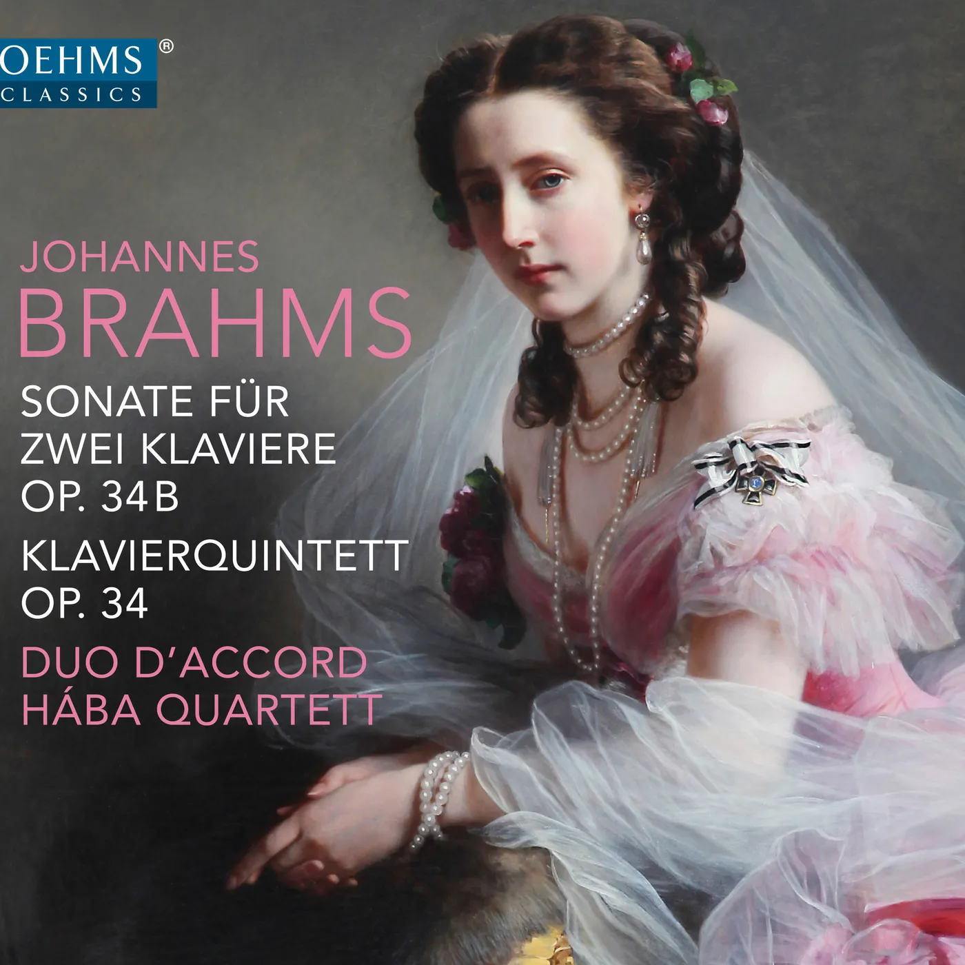 J. Brahms QUINTET IN F MINOR OP.34 CD