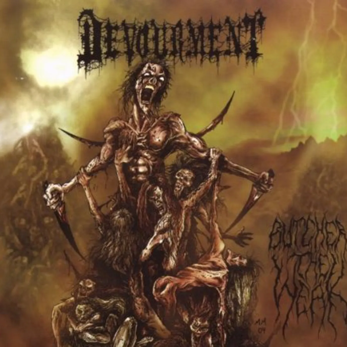 Devourment Butcher the Weak Vinyl Record