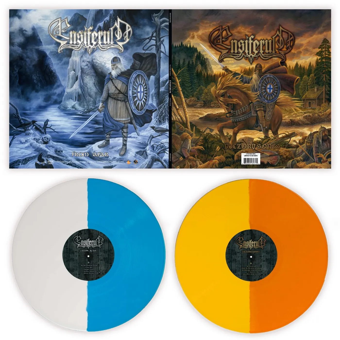 Ensiferum VICTORY SONGS & FROM AFAR (PICTURE VINYL) Vinyl Record