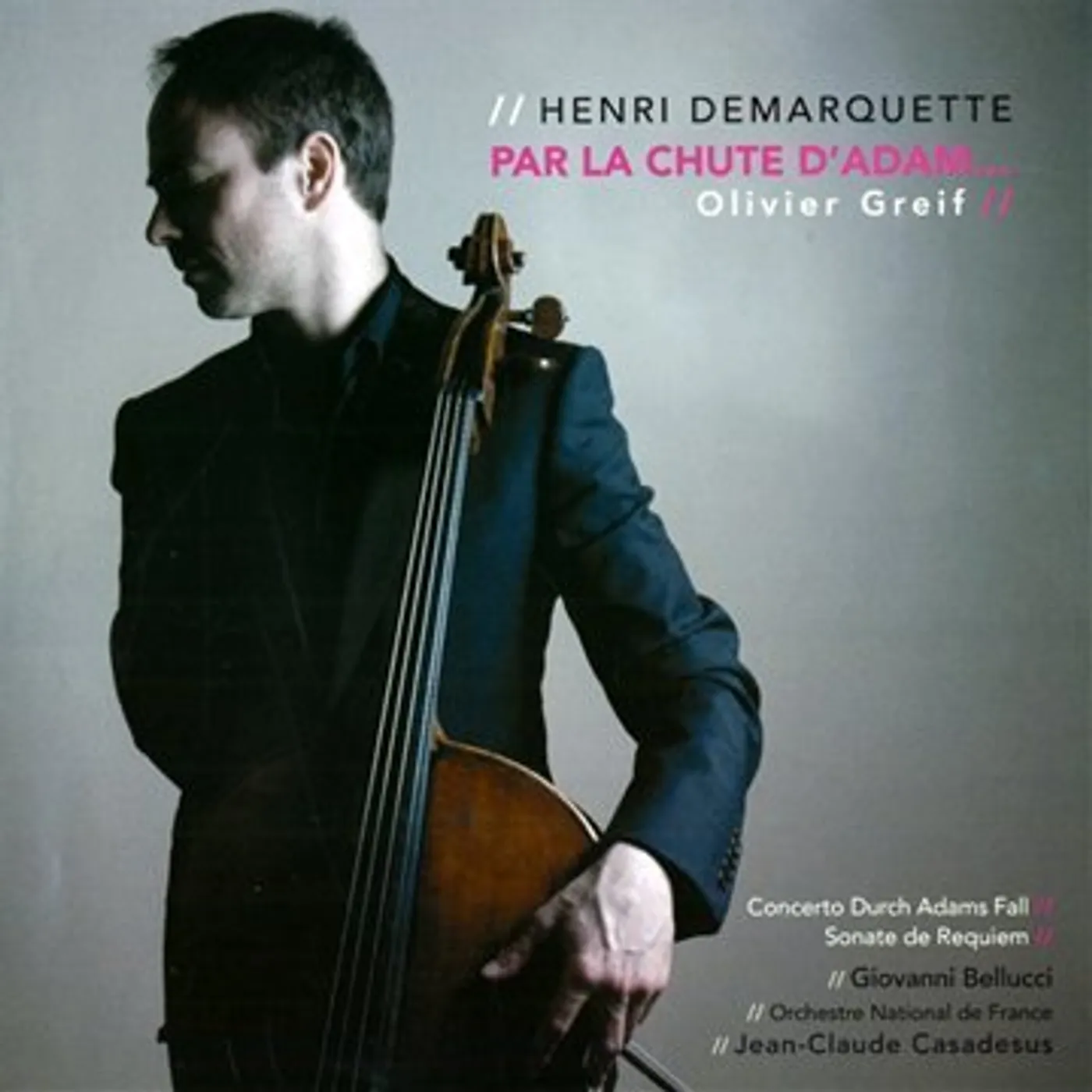 Henri Demarquette PAR LA CHUTE D'ADAM CD