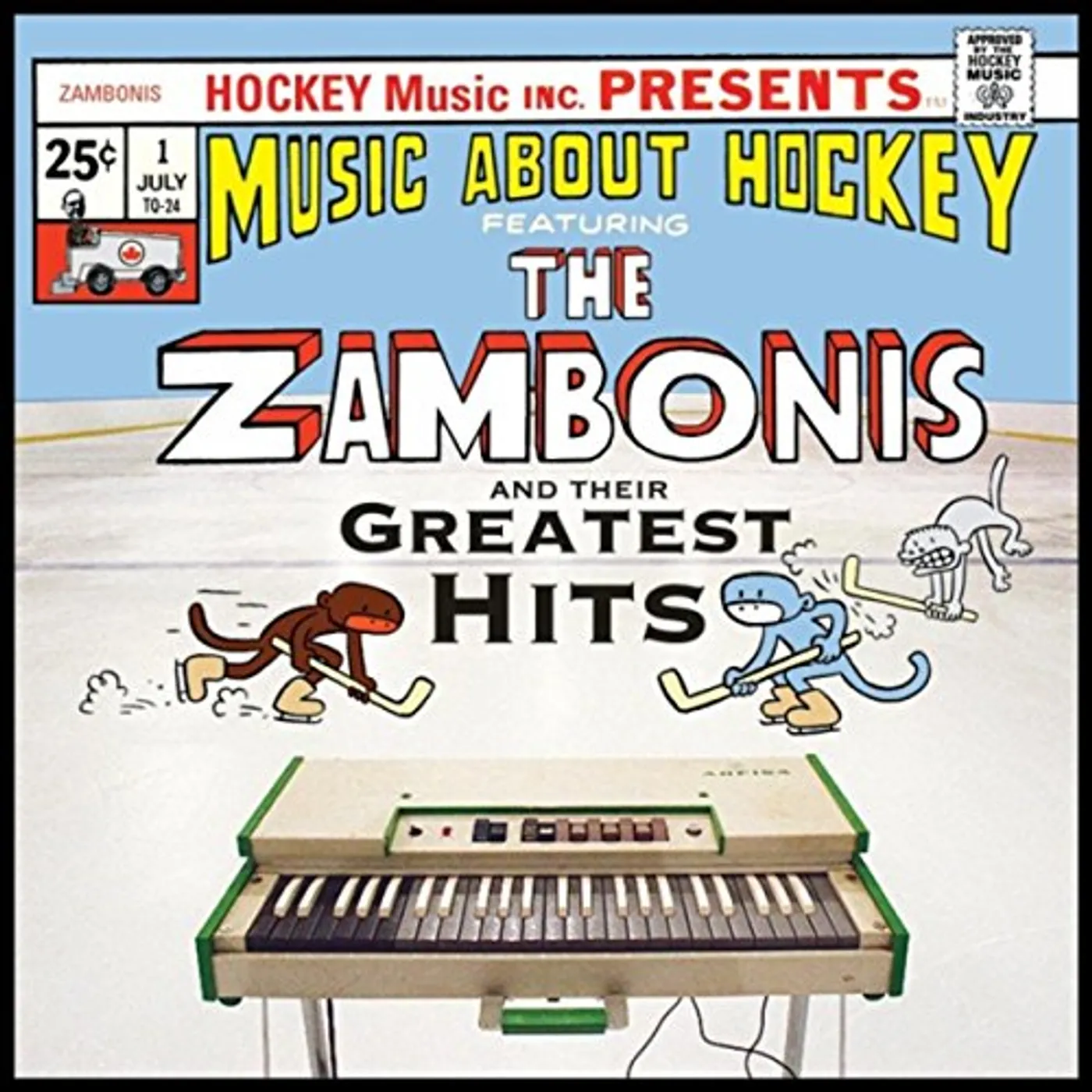 The Zambonis GREATEST HITS CD