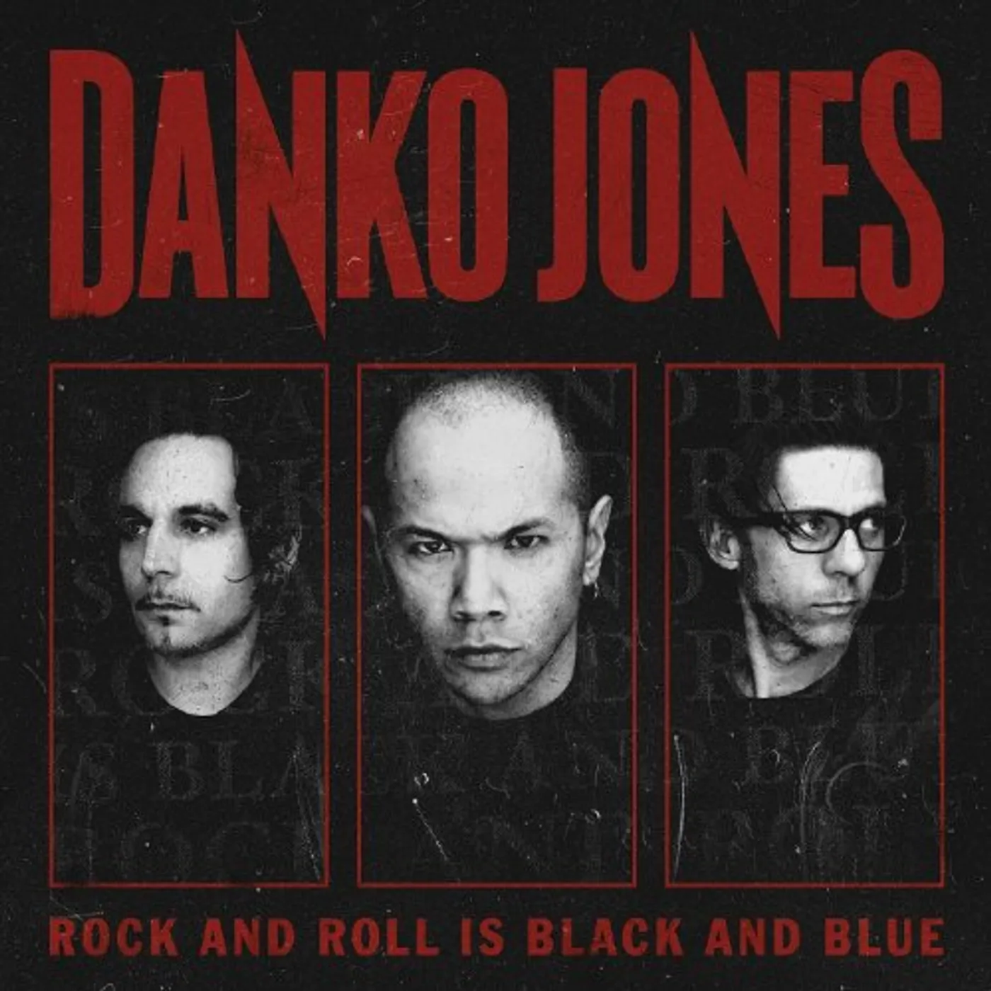 Danko Jones Rock and Roll is Black and Blue Vinyl Record