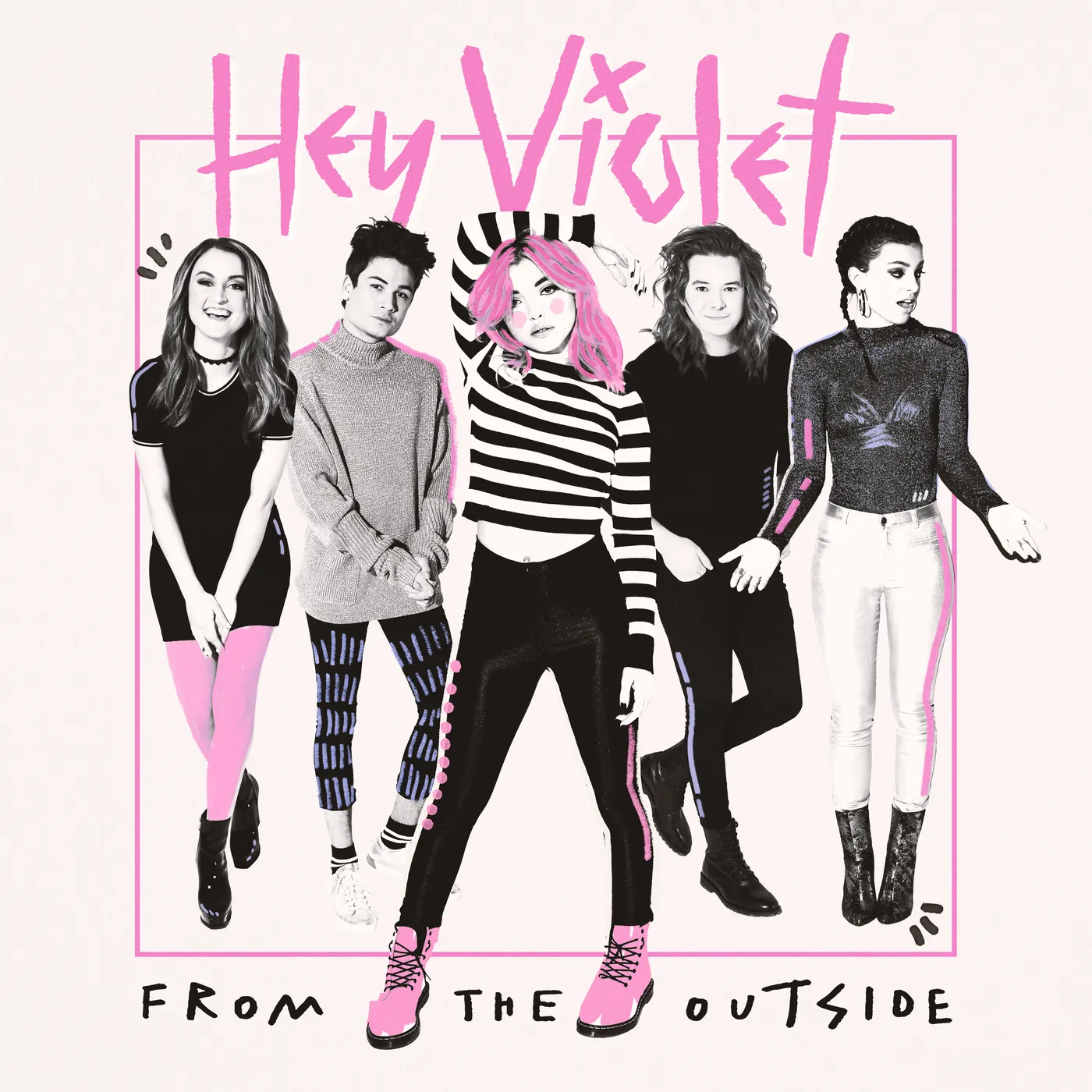 Hey Violet FROM THE OUTSIDE CD