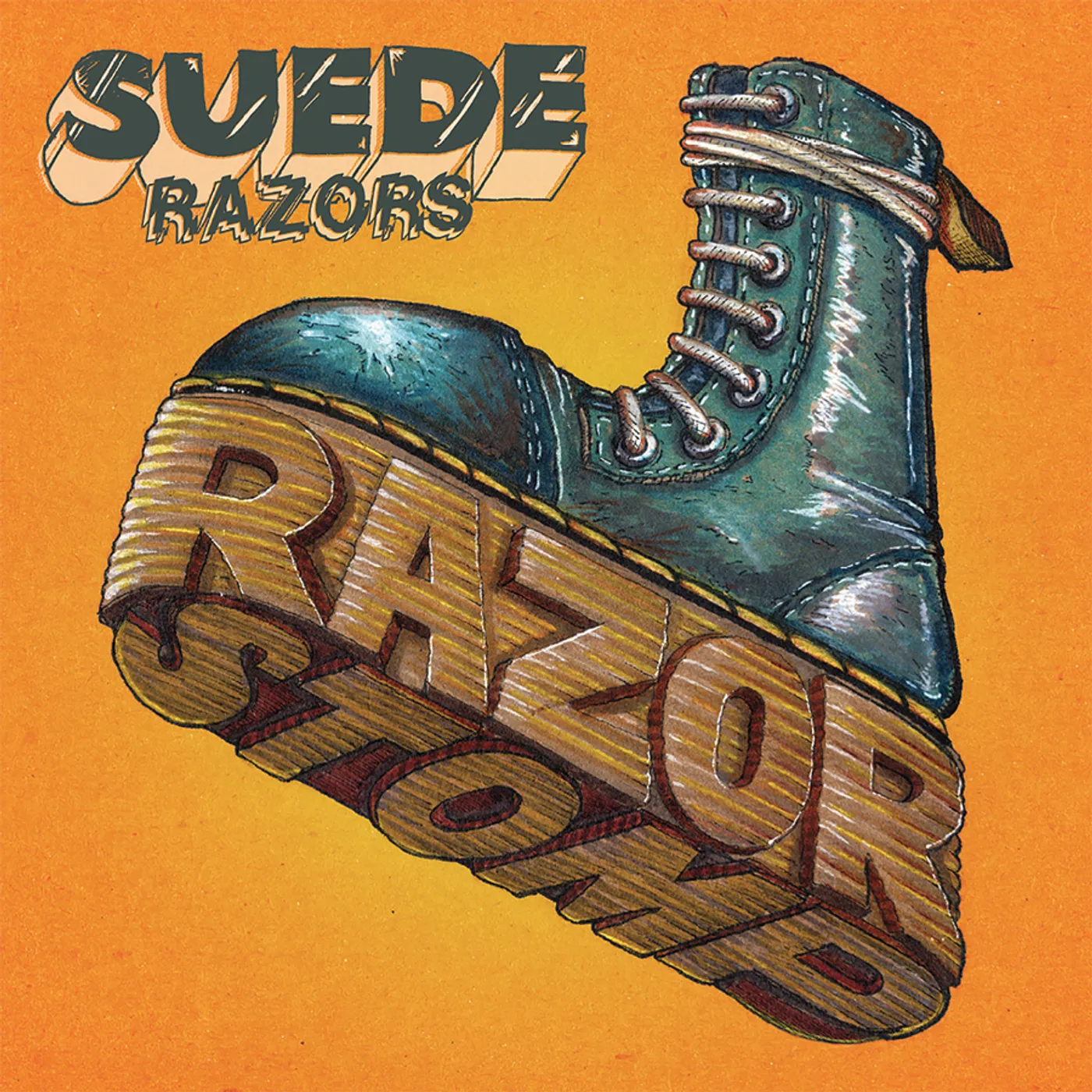Suede Razors RAZOR STOMP Vinyl Record