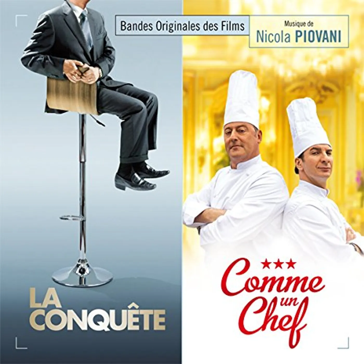 Nicola Piovani LA CONQUETE / COMME UN CHEF / Original Soundtrack CD