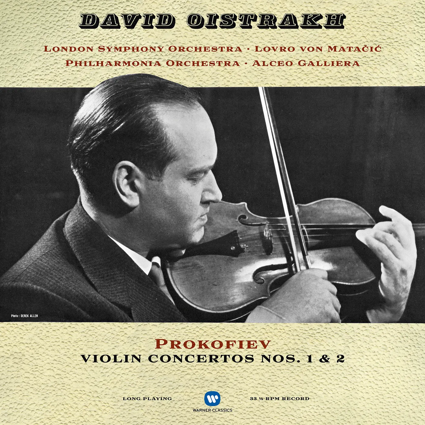 Prokofiev VIOLIN CONCERTOS Vinyl Record