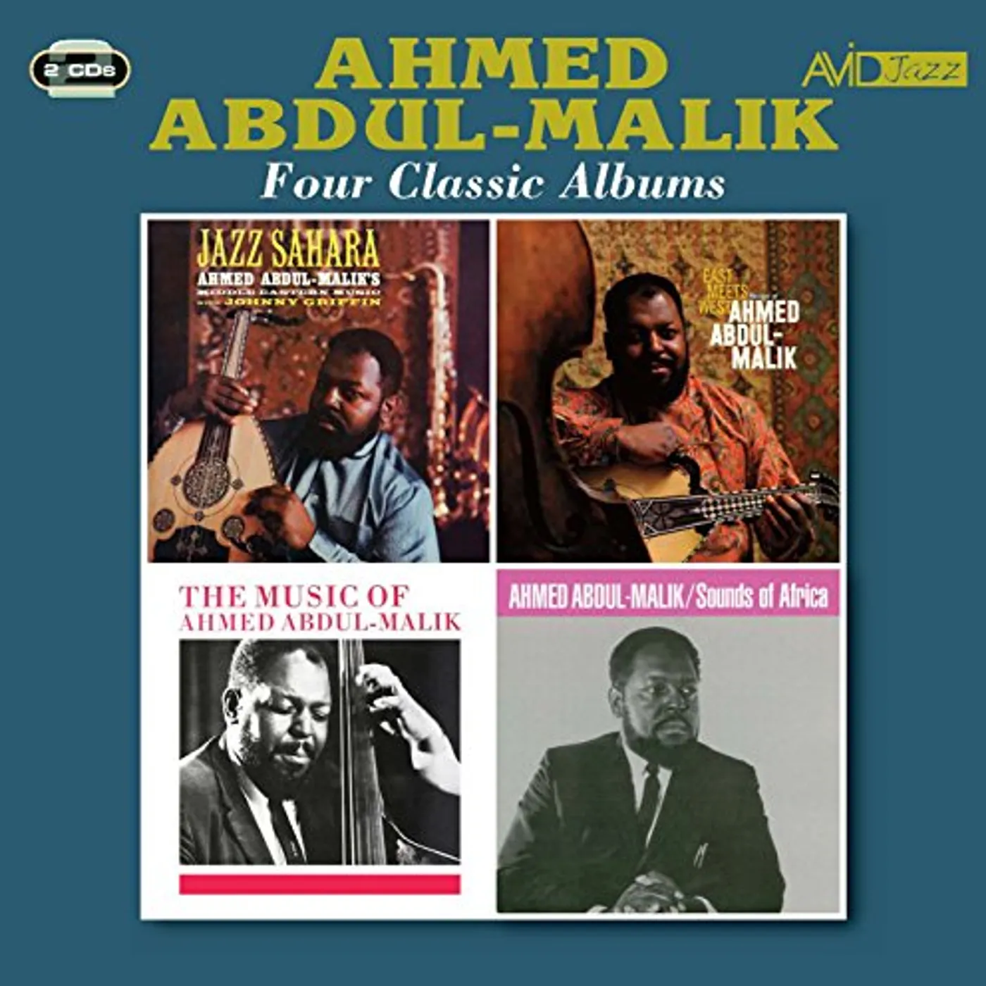 Ahmed Abdul-Malik JAZZ SAHARA / EAST MEETS WEST / MUSIC OF CD