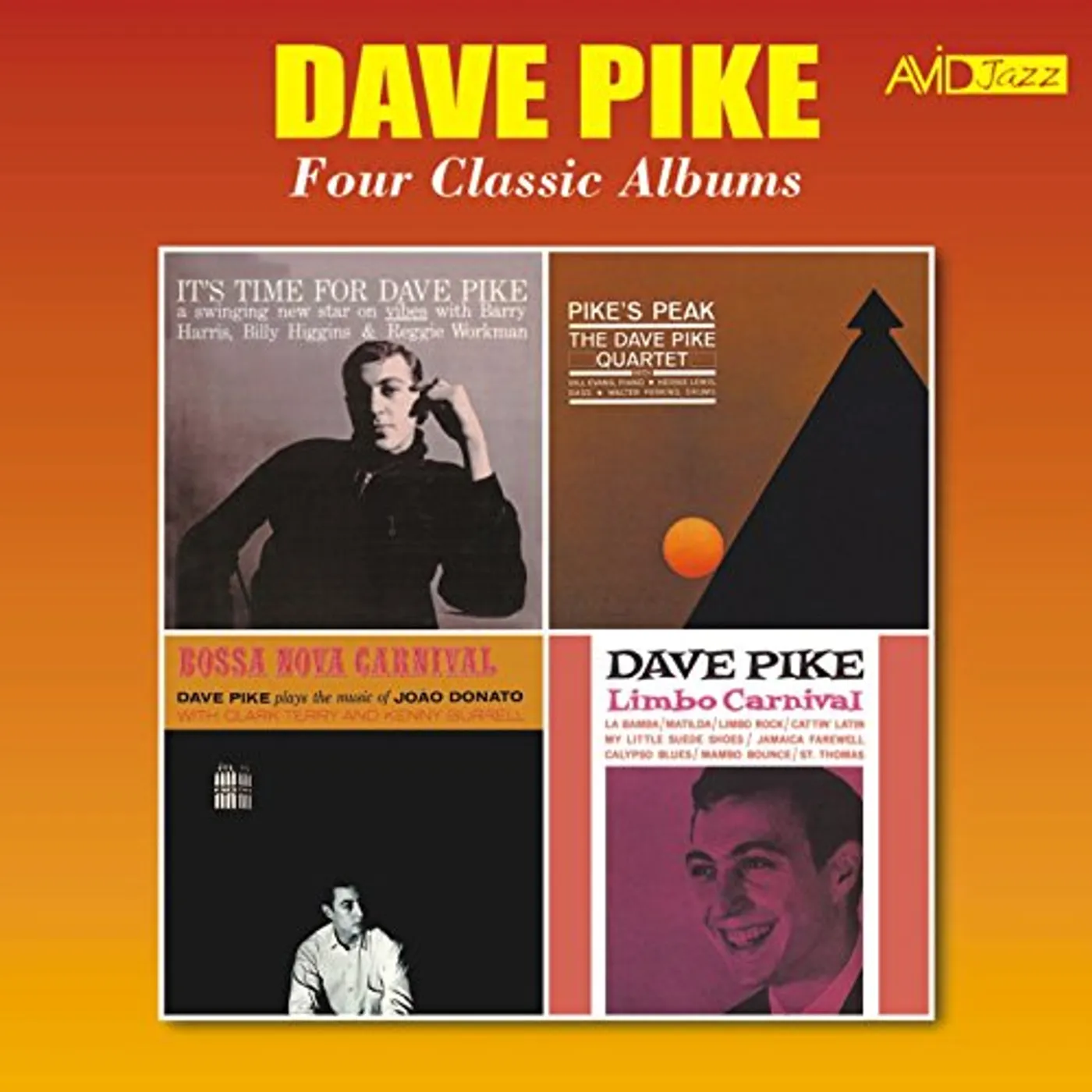 IT'S TIME FOR DAVE PIKE / PIKE'S PEAK / BOSSA NOVA CD