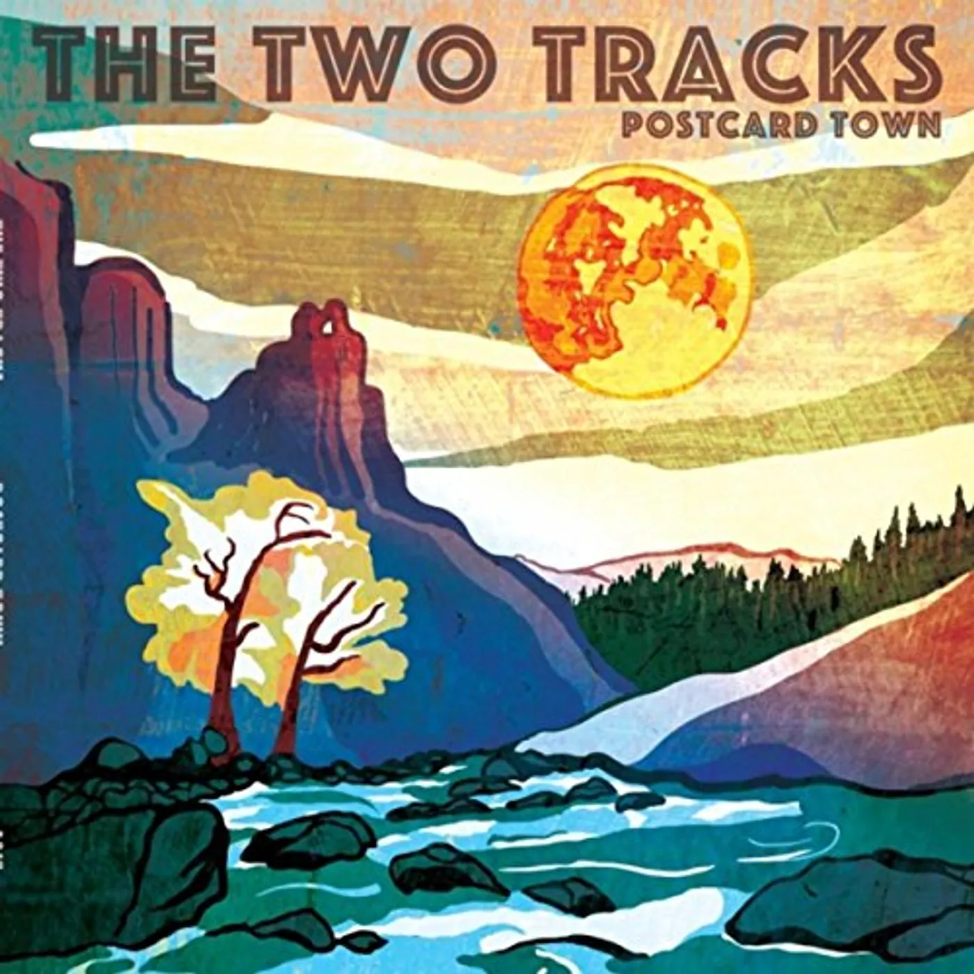 The Two Tracks POSTCARD TOWN CD