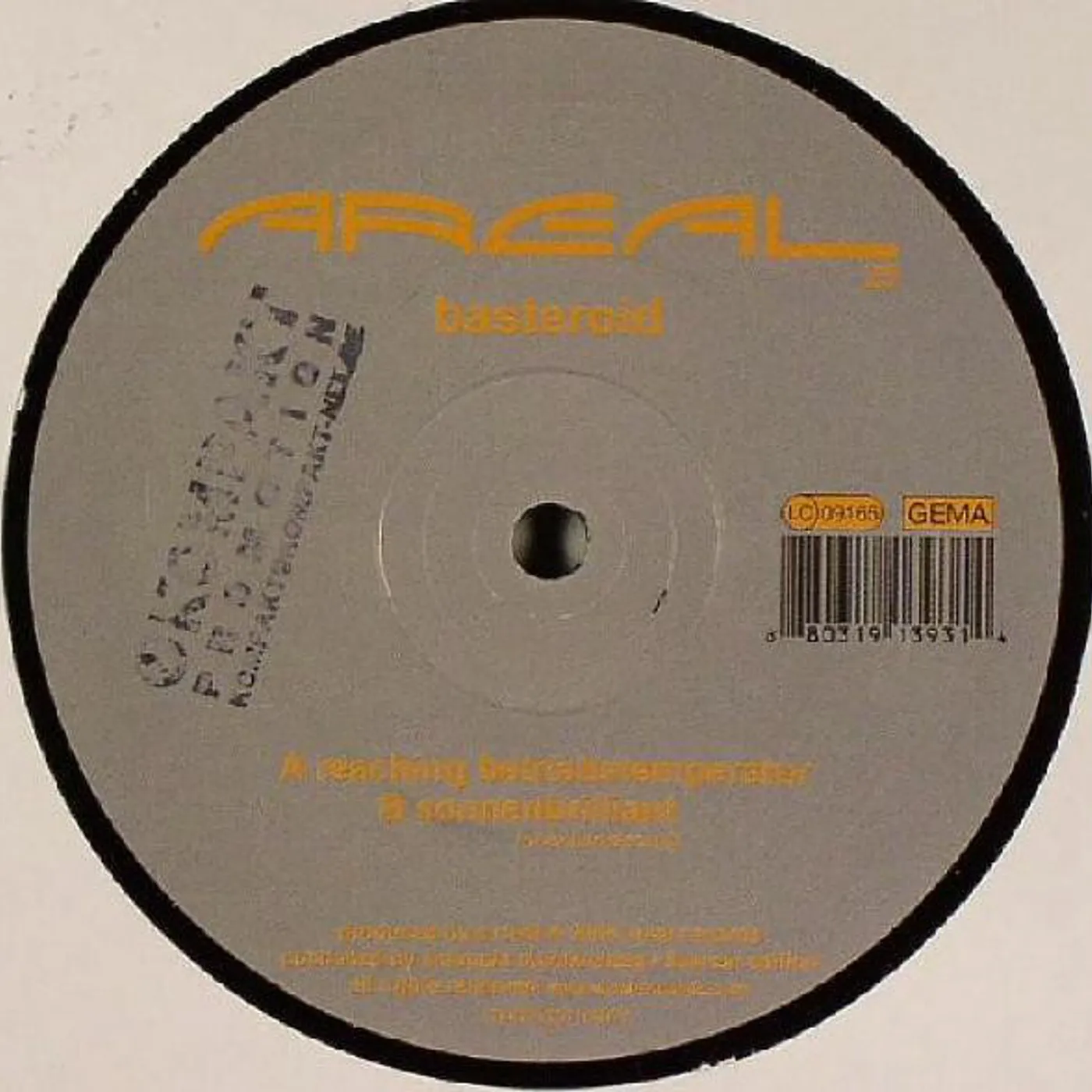 Basteroid REACHING BETRIEBSTEMPERATUR Vinyl Record